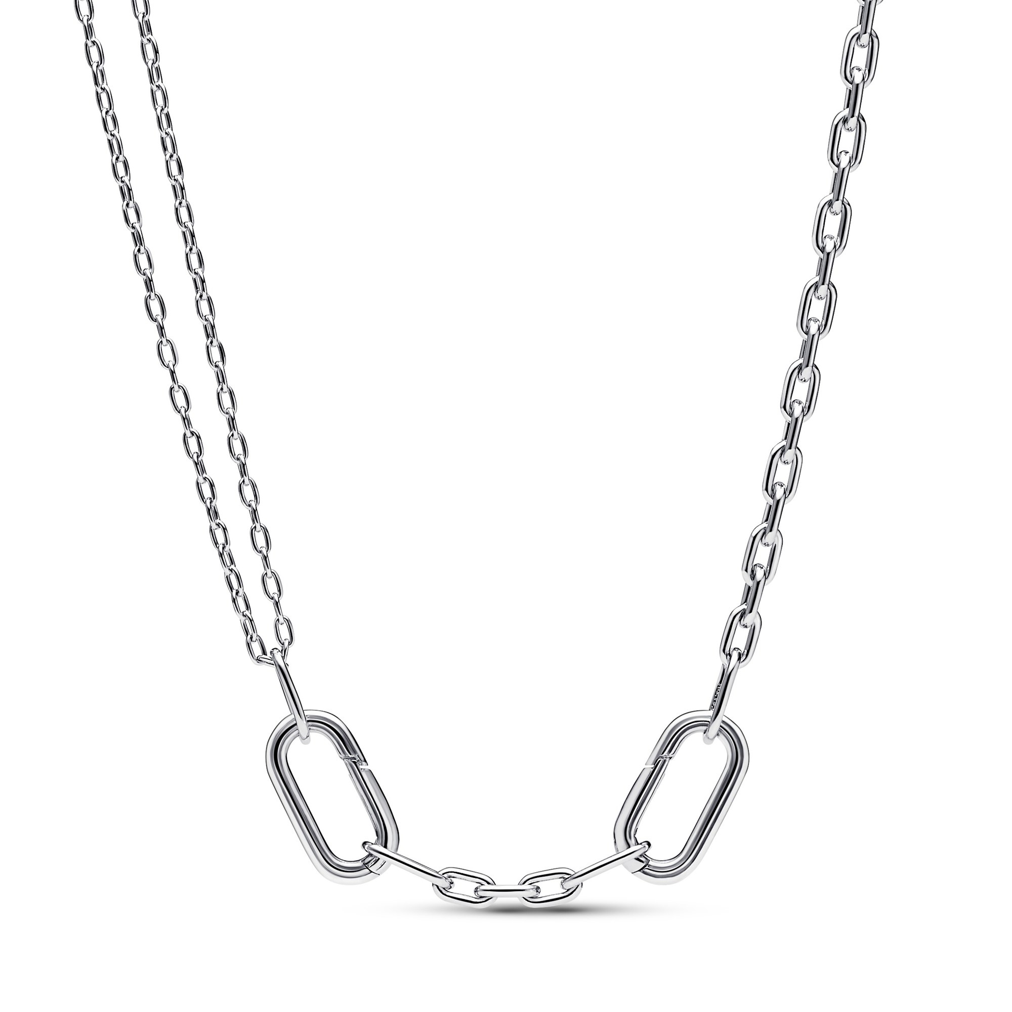 Pandora ME Doppel-Link Gliederhalskette - 45 cm - Sterling Silber