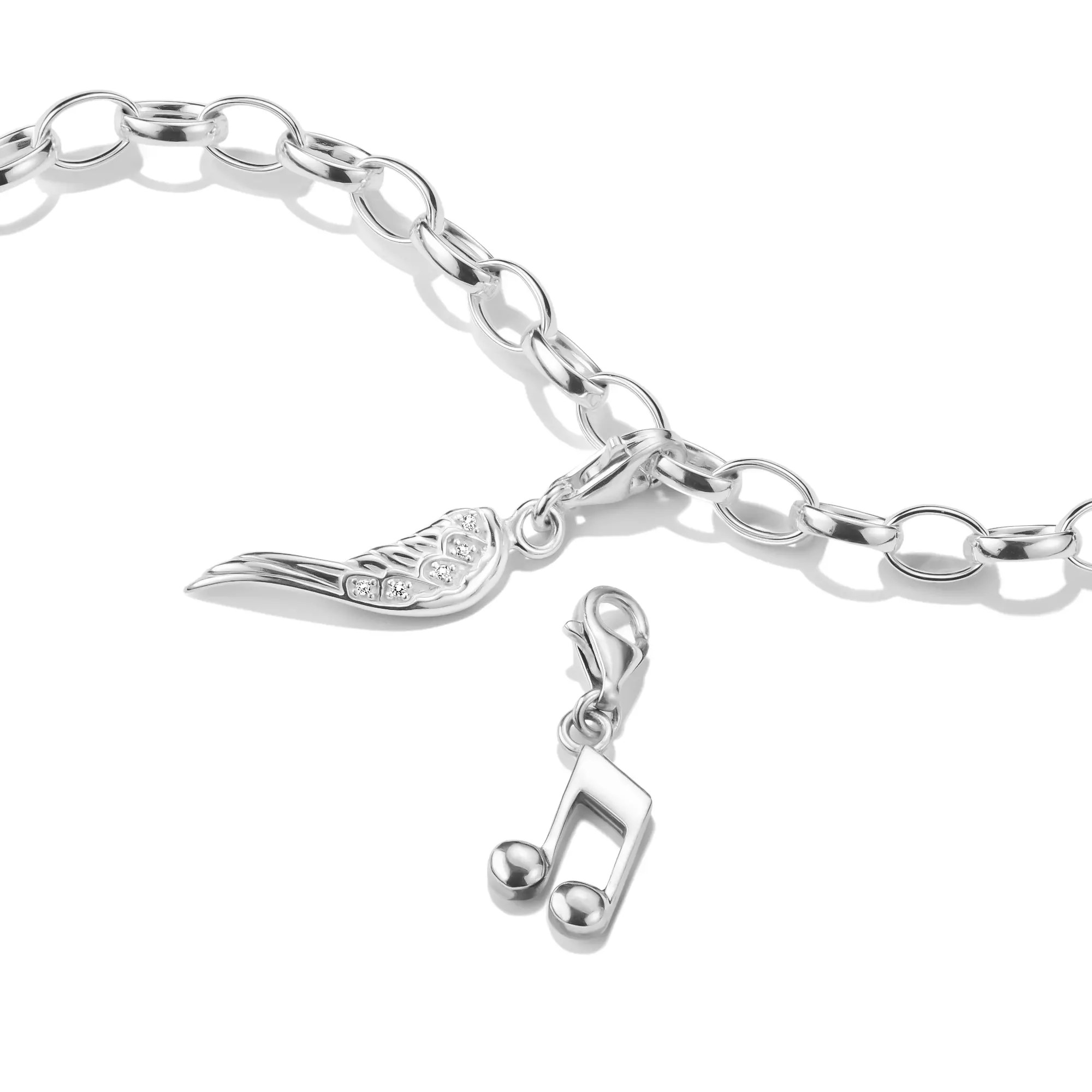 Thomas Sabo Note - charms Anhänger - Silber – Ansicht 2
