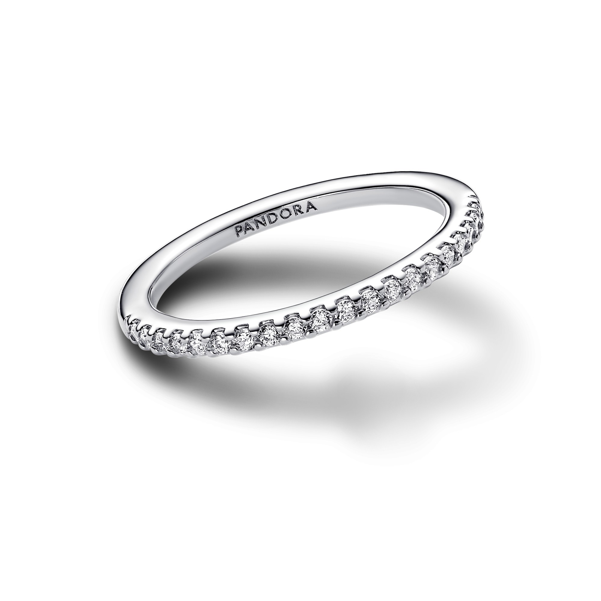 Pandora Funkelnder Band-Ring - Sterling Silber - Zirkonia – Ansicht 2
