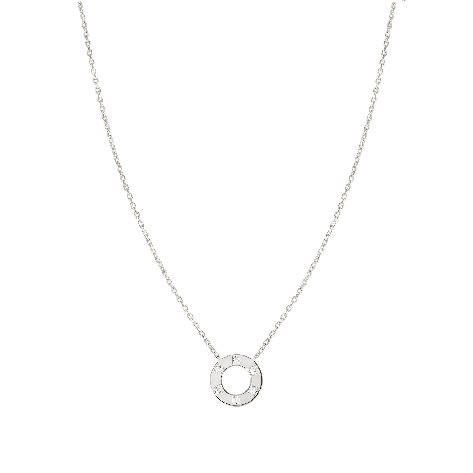Nomination Carismatica KREIS Collier - Silber rhodiniert - Zirkonia Weiß - 38 - 44 cm – Ansicht 3