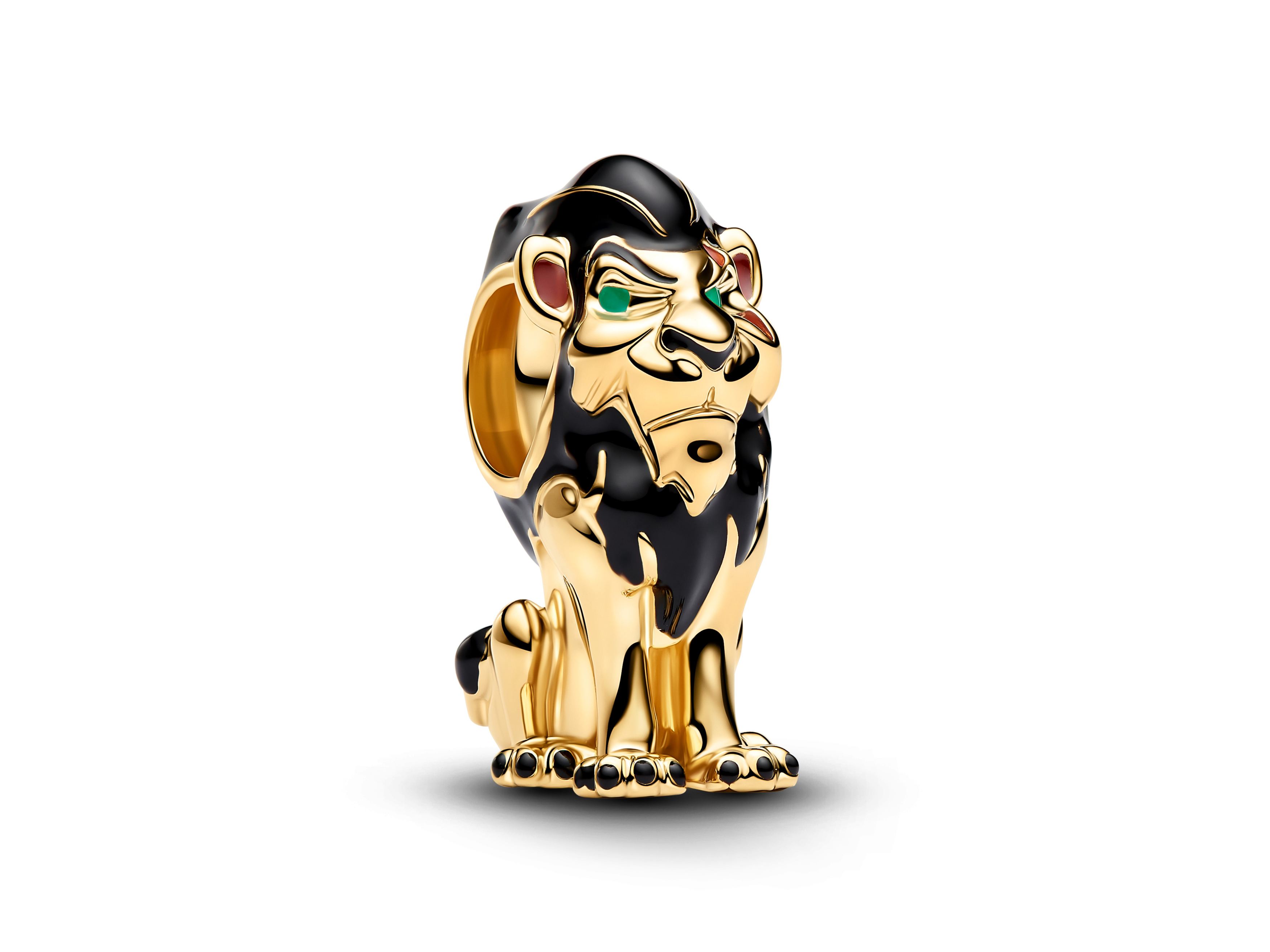 Pandora 764330C01 - Disney - Scar - König der Löwen Charm - Gelbgold Vergoldung