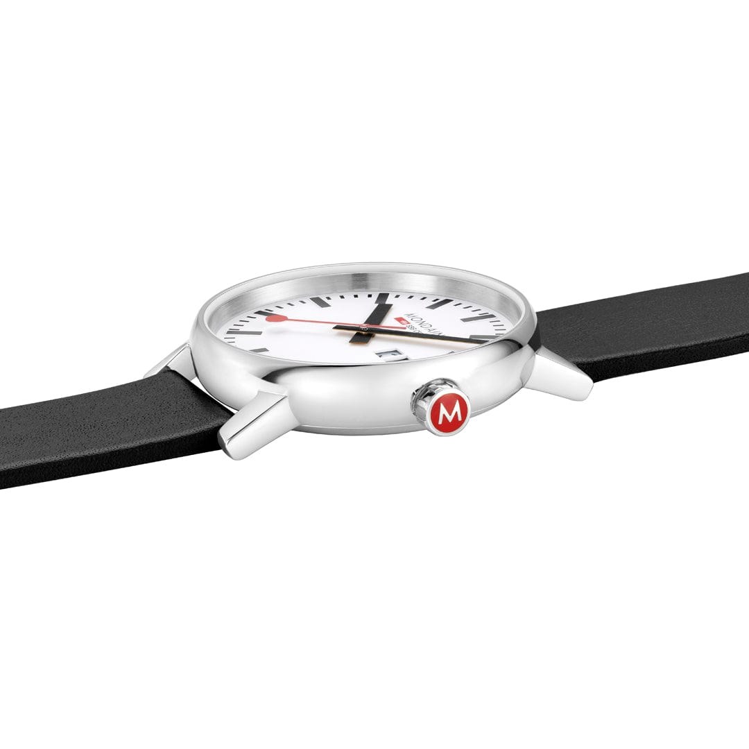 Mondaine Uhr MSE.40210.LBV evo2 - Edelstahl poliert - 40 mm – Ansicht 3