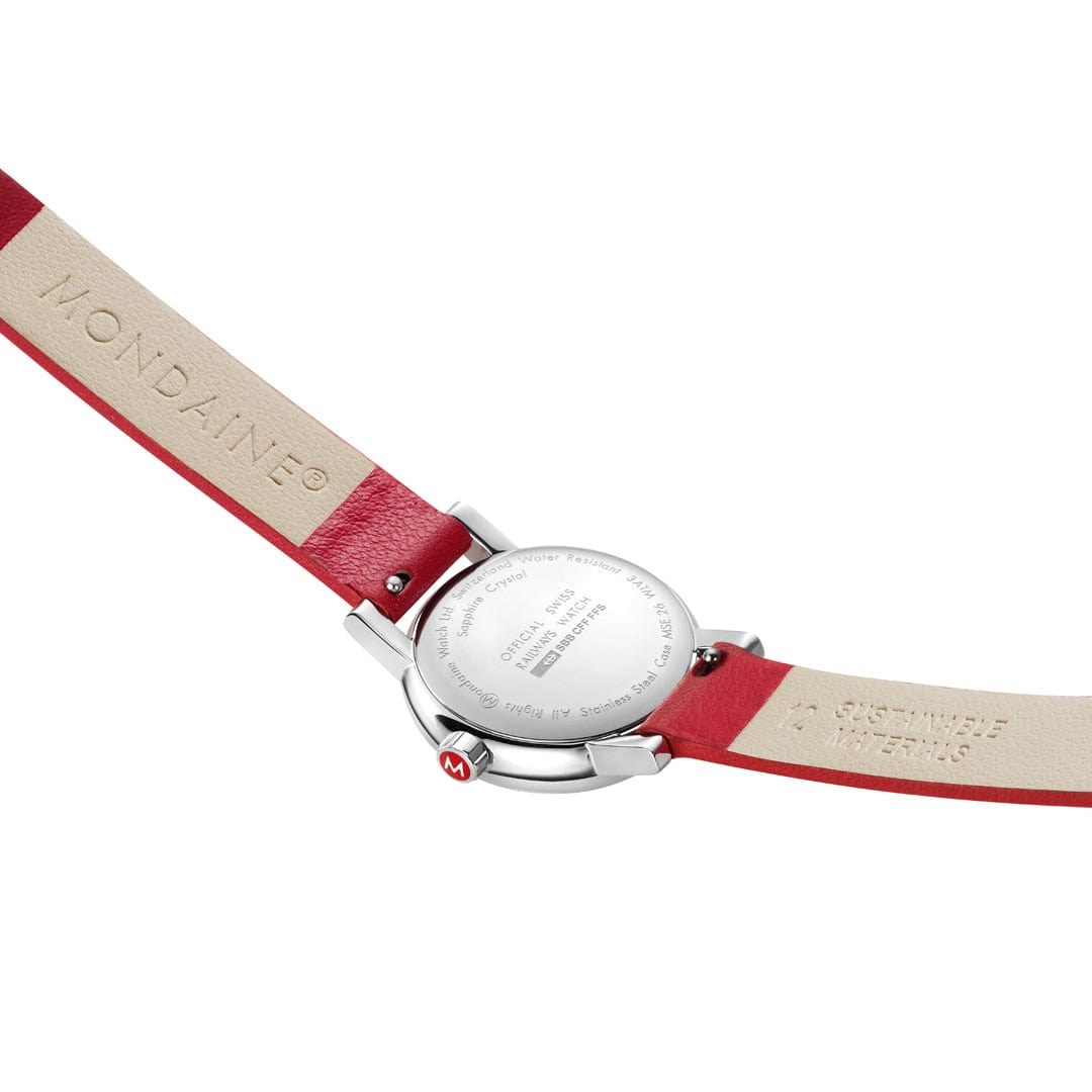Mondaine Uhr MSE.26110.LCV evo2 - Edelstahl poliert - 26 mm – Ansicht 5