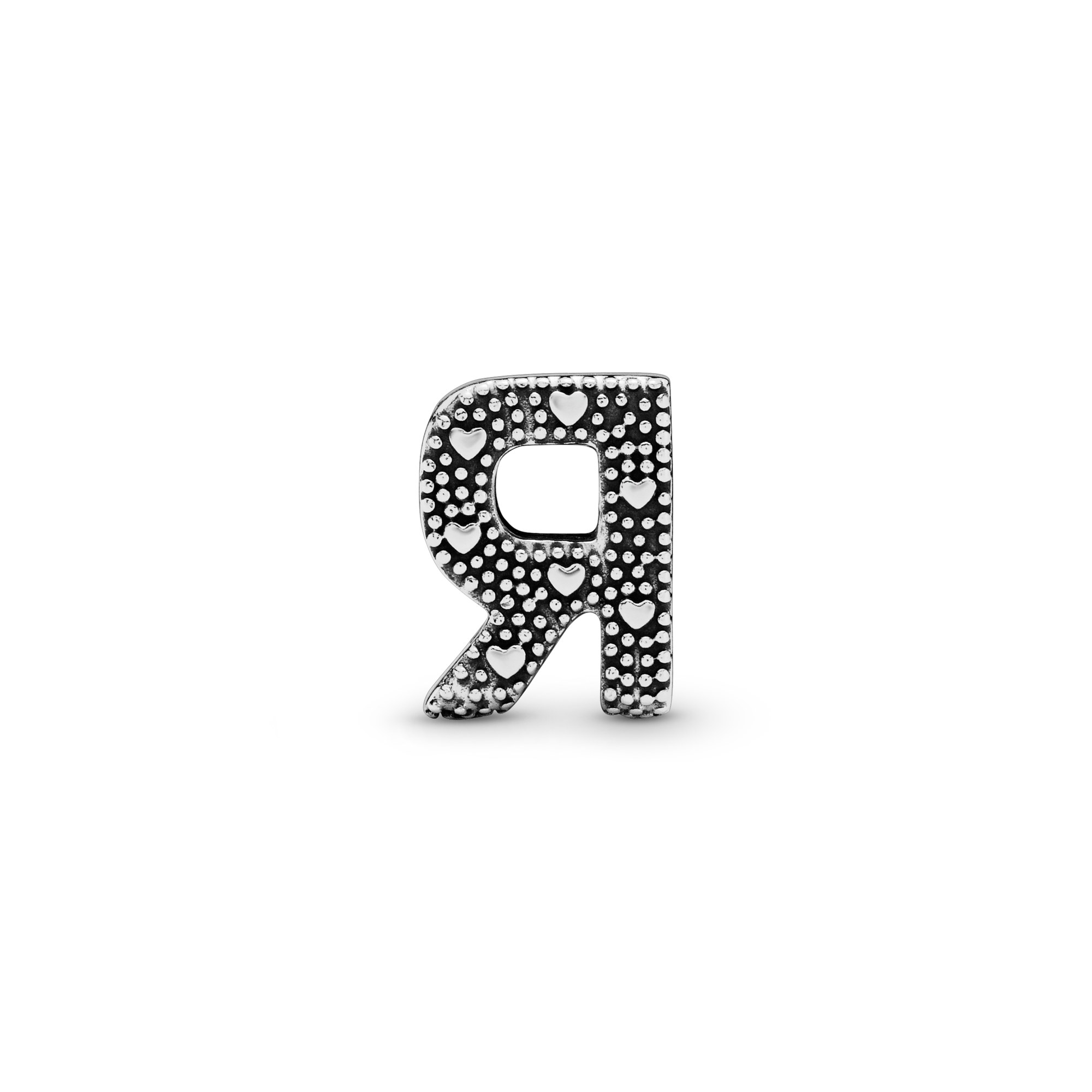 PANDORA Charm - Buchstabe R - Letter R - 925 Sterling Silber – Ansicht 3