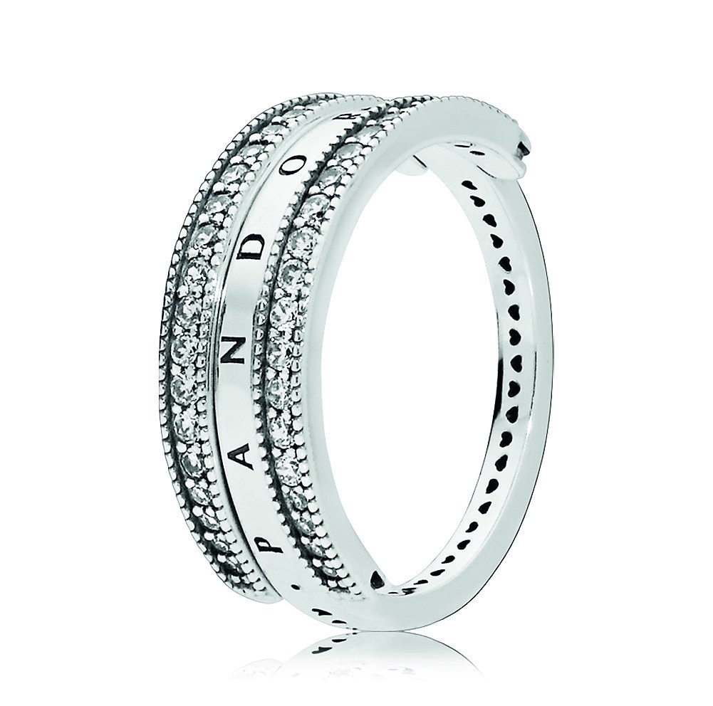 PANDORA Ring - Drehende Herzen von PANDORA - Flipping Hearts of PANDORA