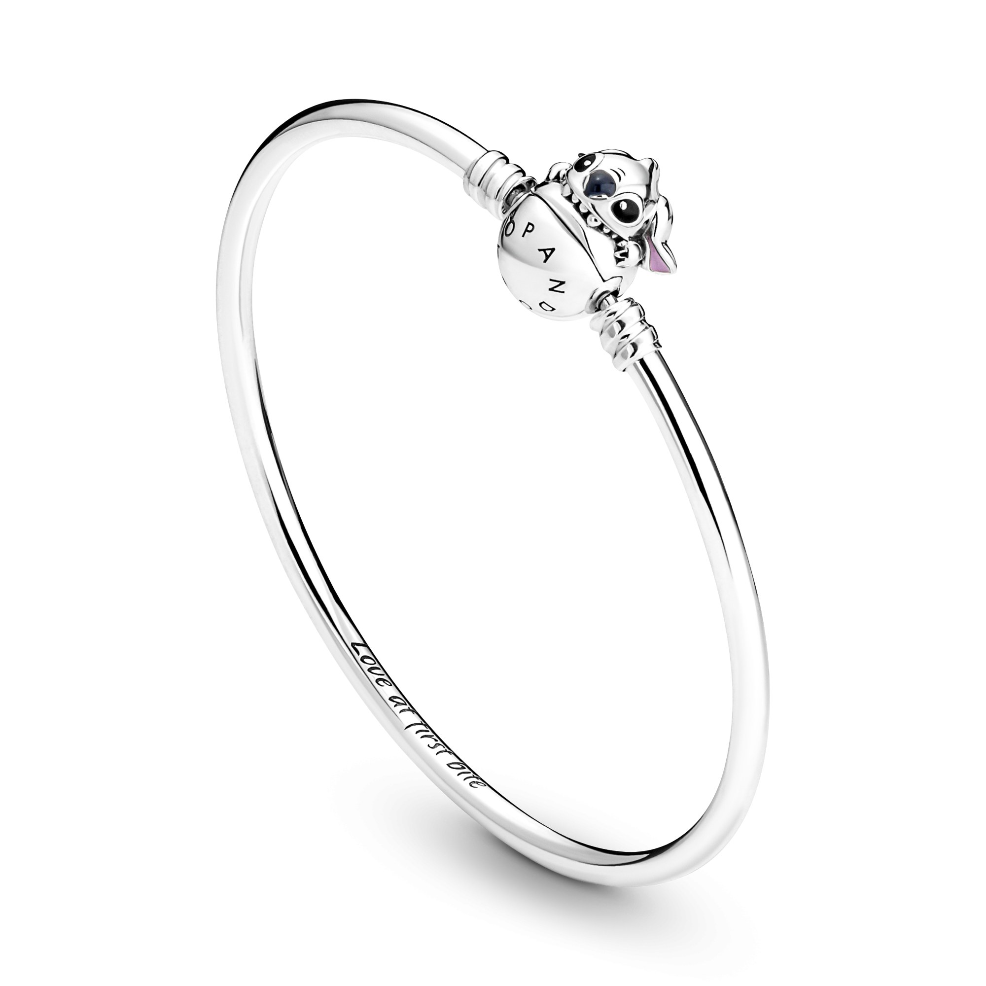 Pandora Disney - Disney Beißender Stitch Verschluss Armreif - Sterling Silber & Emaille Multicolor – Ansicht 3