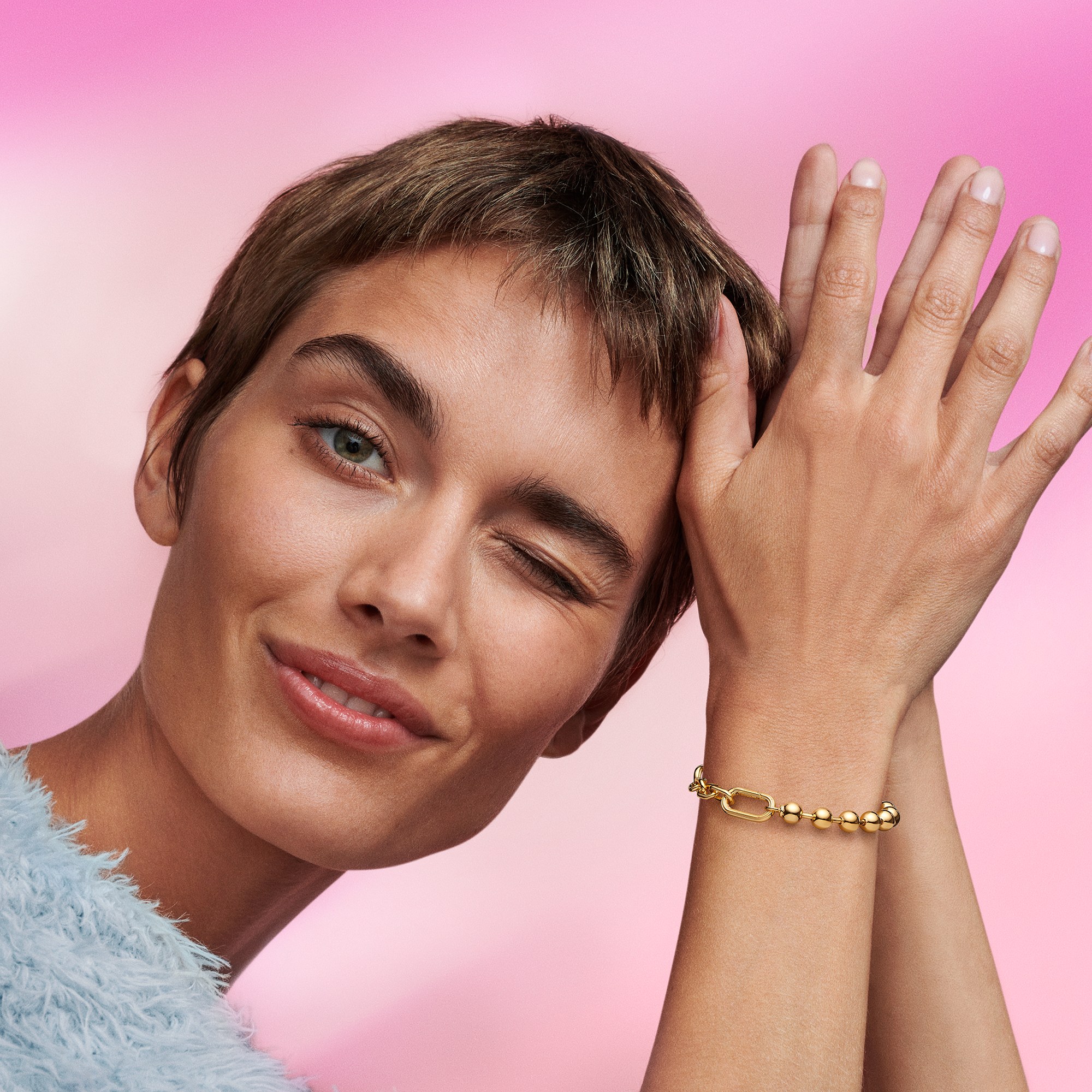 Pandora ME - Kugel- & Gliederarmband - Gelbgold Vergoldung – Ansicht 5