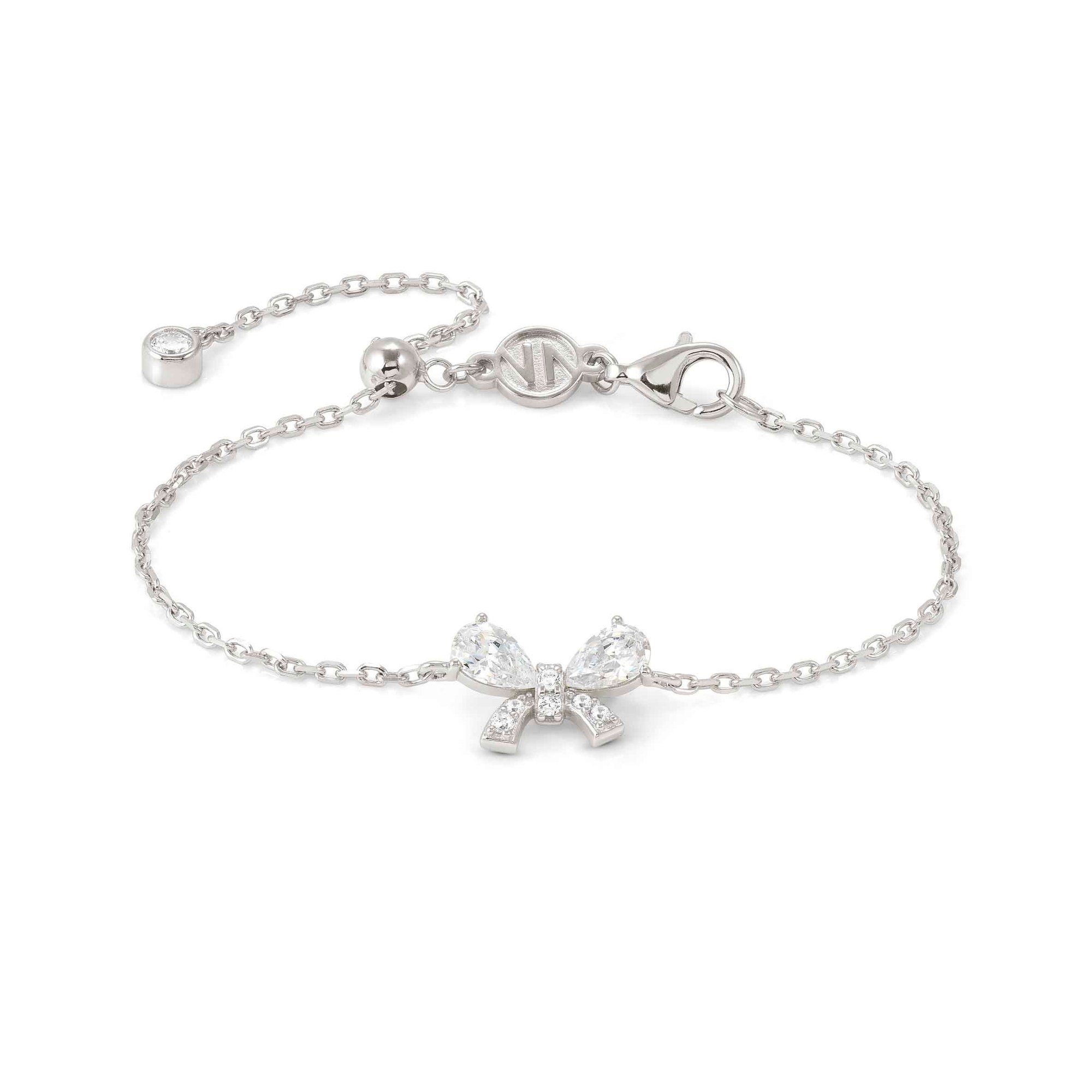 Nomination SHINE ME UP Armband aus Sterling Silber - Zirkonia - Schleife - Weiß - bis 18 cm – Ansicht 2