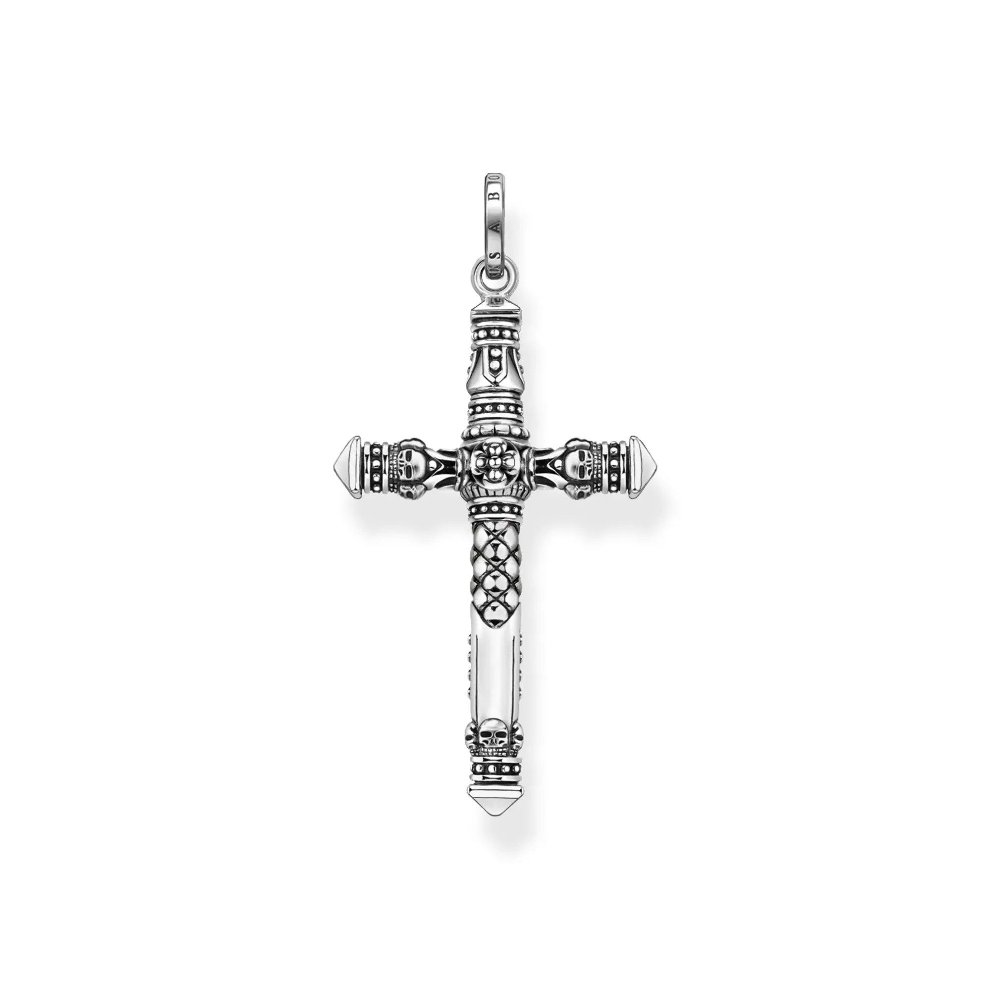Thomas Sabo Anhänger - Kreuz - Sterling Silber - geschwärzt – Ansicht 2