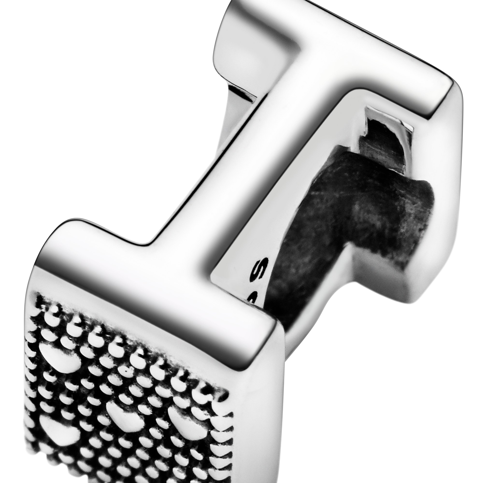 PANDORA Charm - Buchstabe I - Letter I - 925 Sterling Silber – Ansicht 4