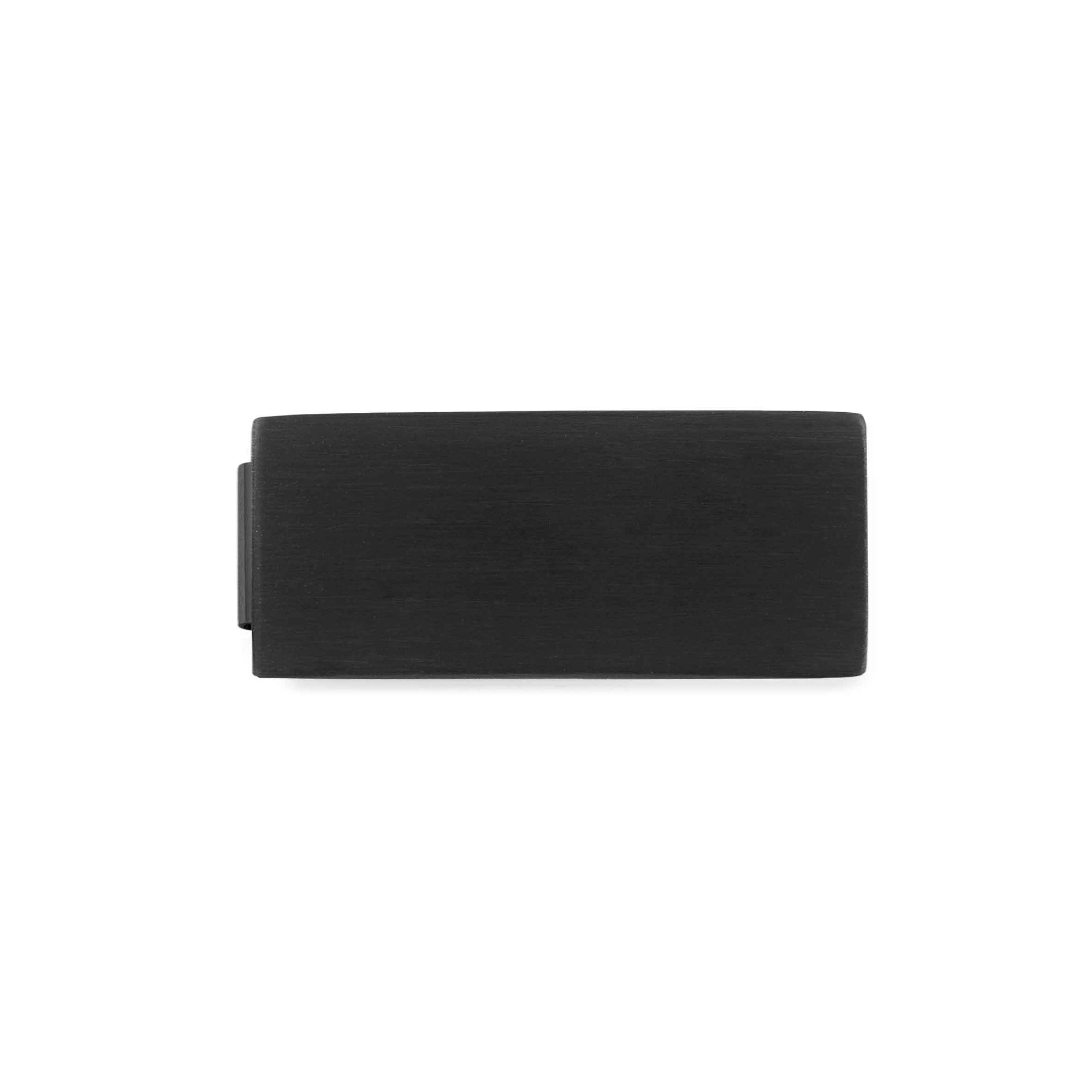 Nomination Composable Glam Charm Doppelplatte schwarz matt gravierbar - Edelstahl