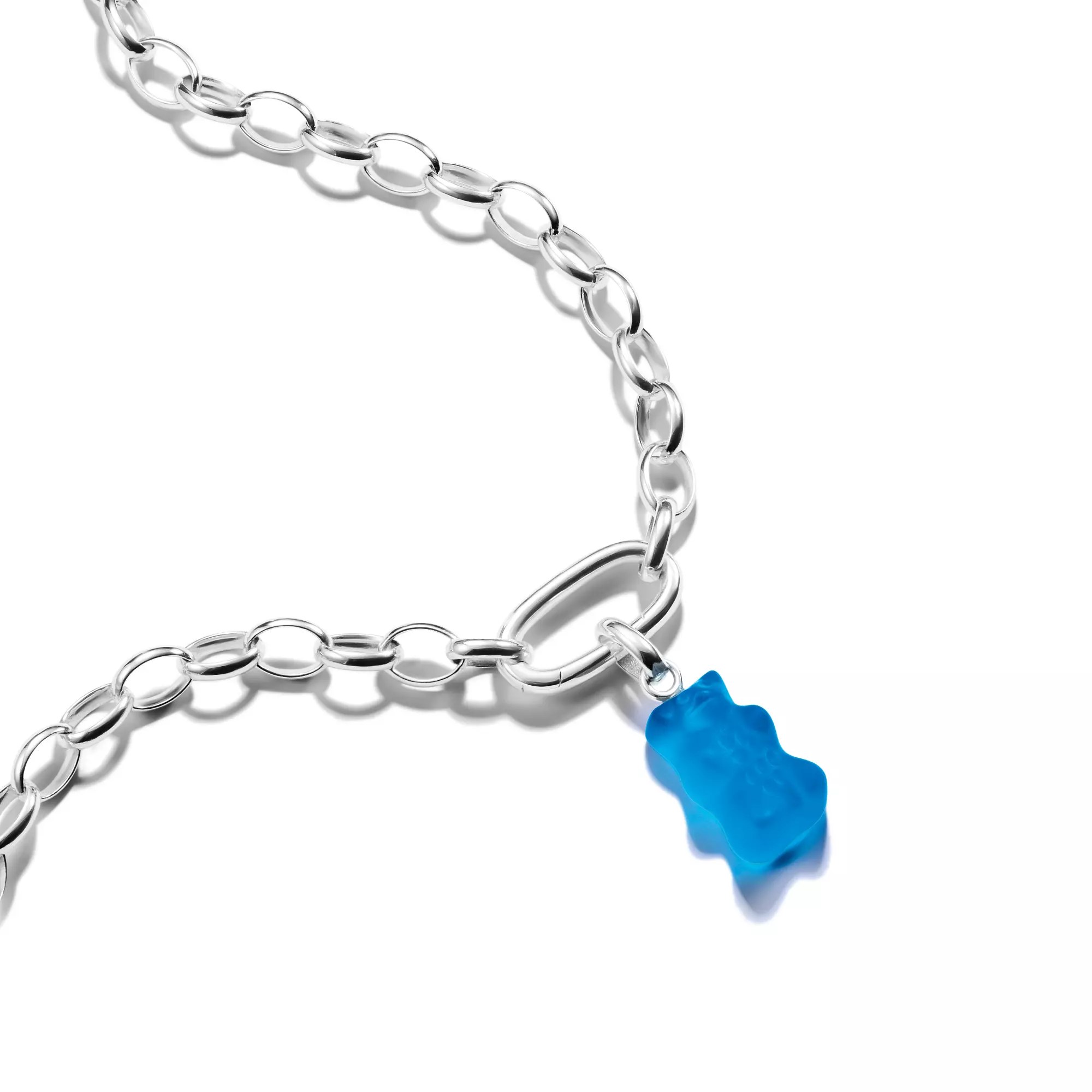 Thomas Sabo Connect - HARIBO - Blau - Charm mit Öse - Silber + Glas – Ansicht 2