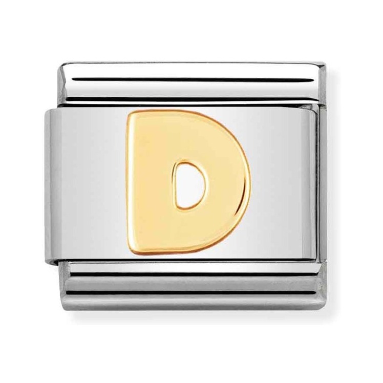 Nomination Classic Buchstabe D Element
