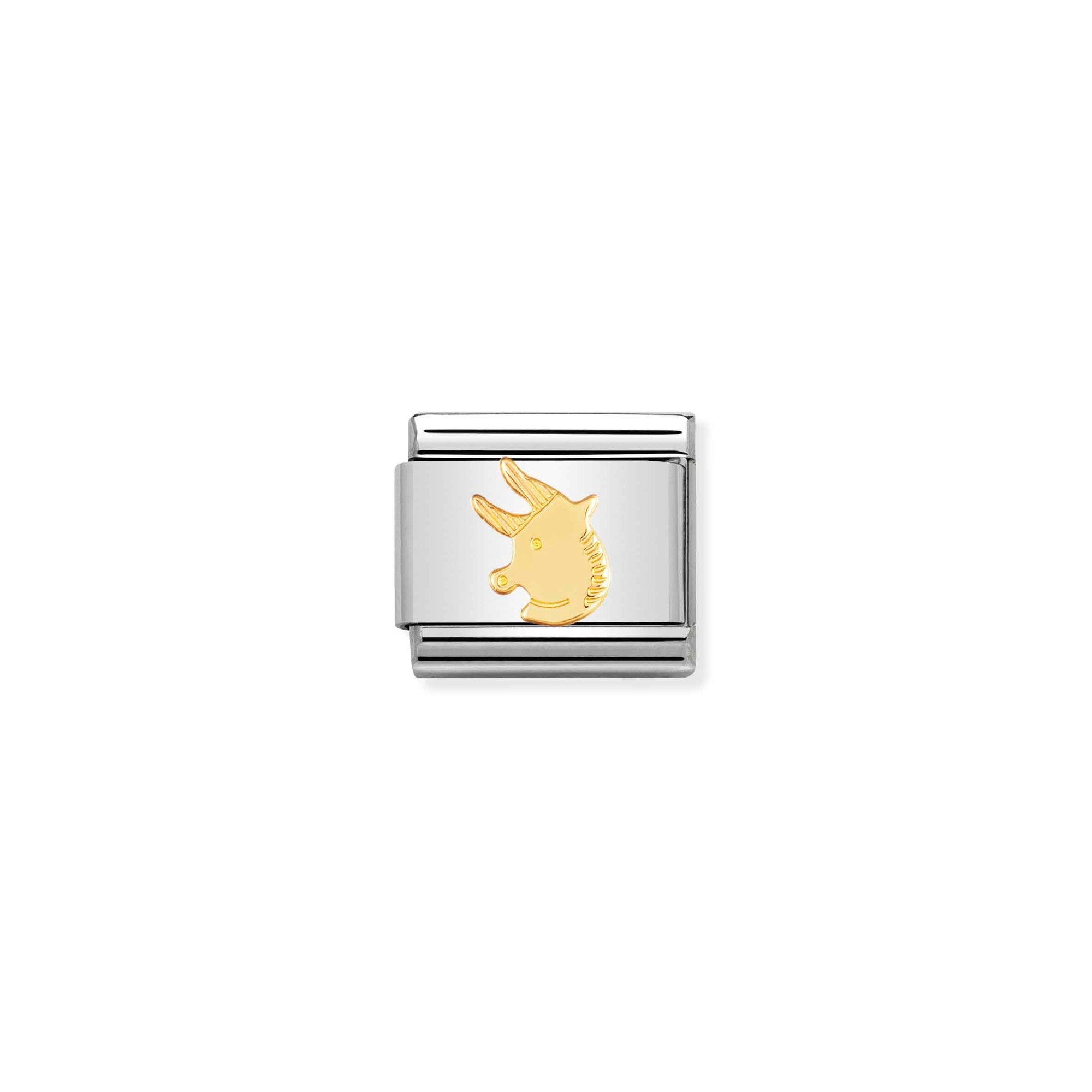 Nomination Composable Classic Charm Sternzeichen Stier - Edelstahl, Gelbgold