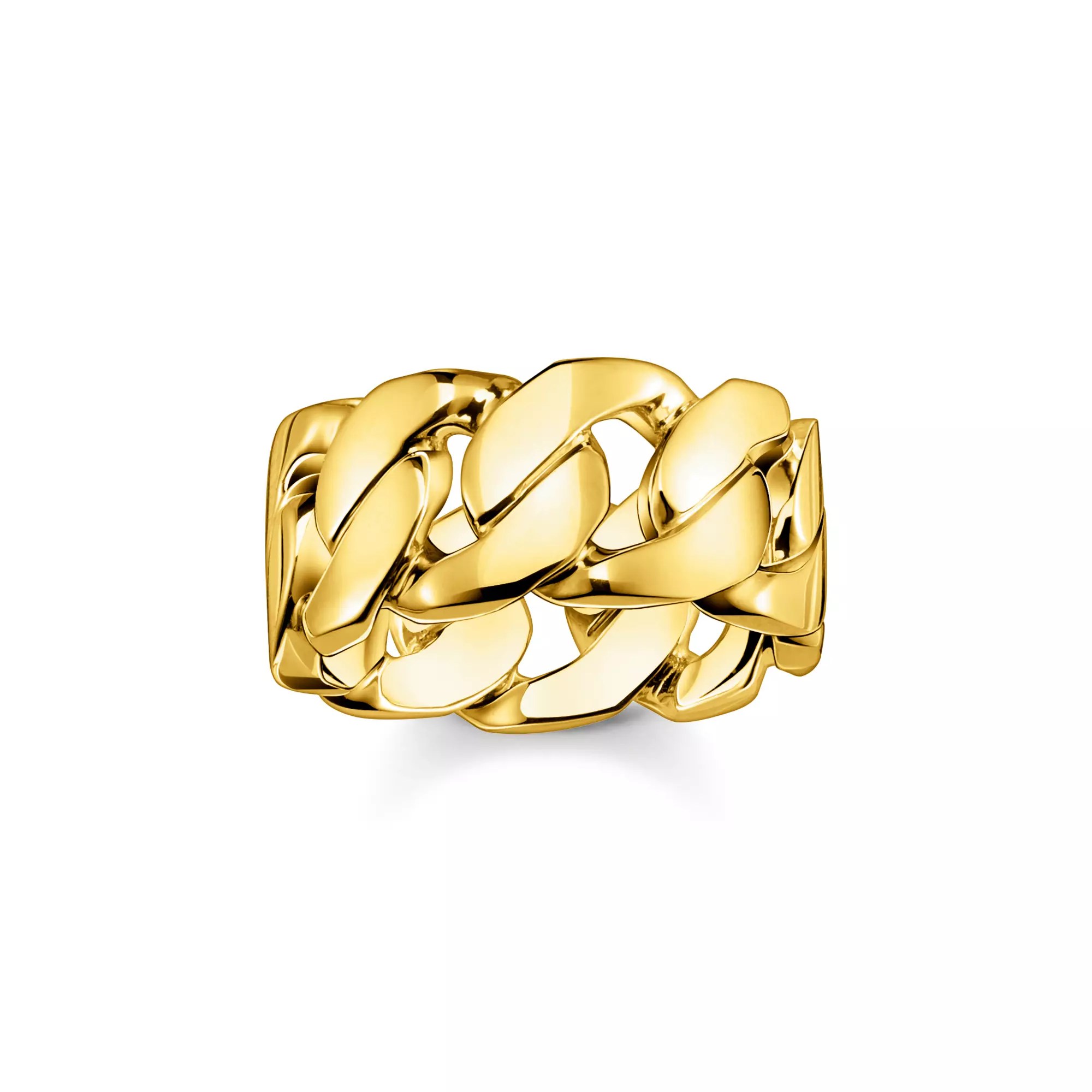 Thomas Sabo Ring - Sterling Silber verg. Gelbgold