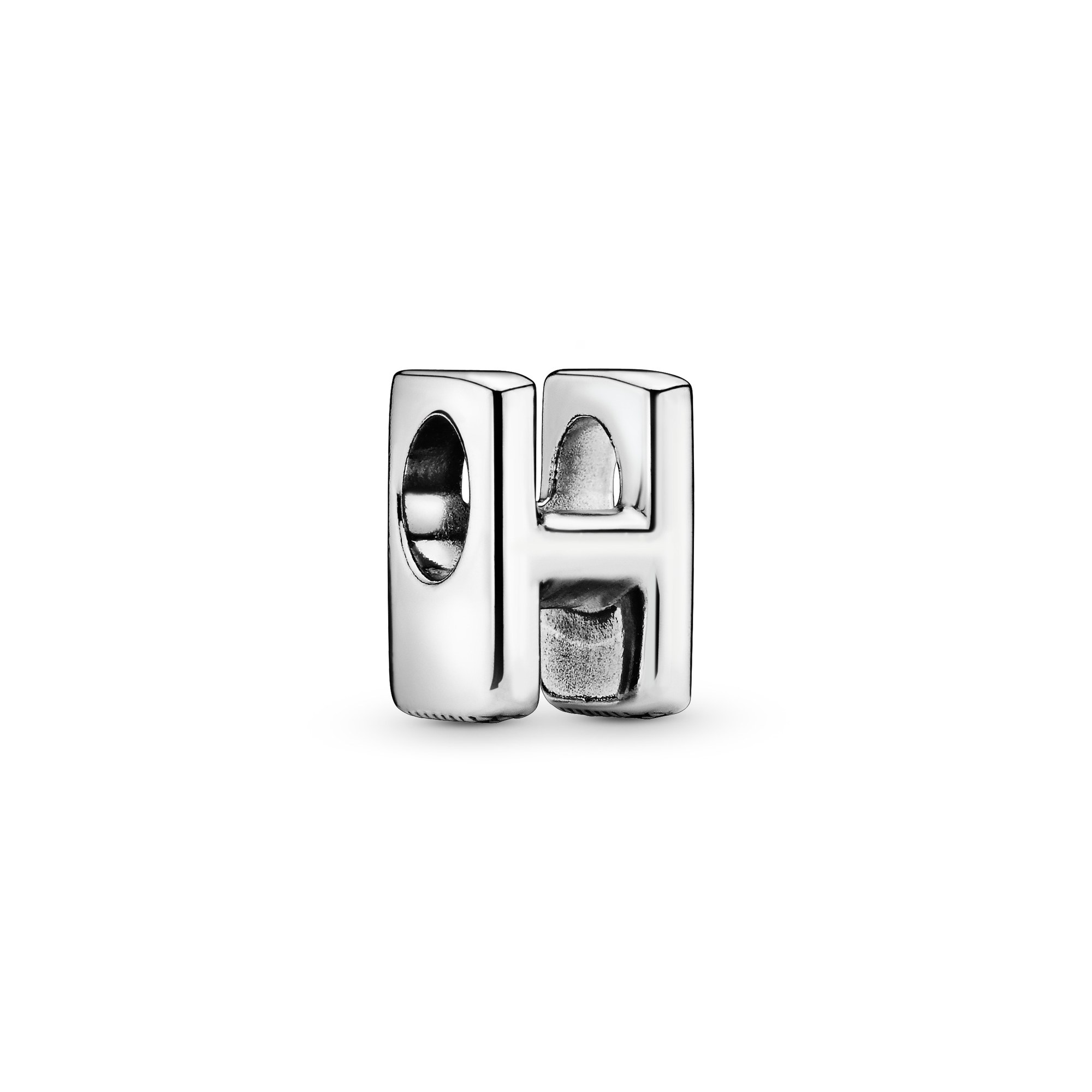 PANDORA Charm - Buchstabe H - Letter H - 925 Sterling Silber