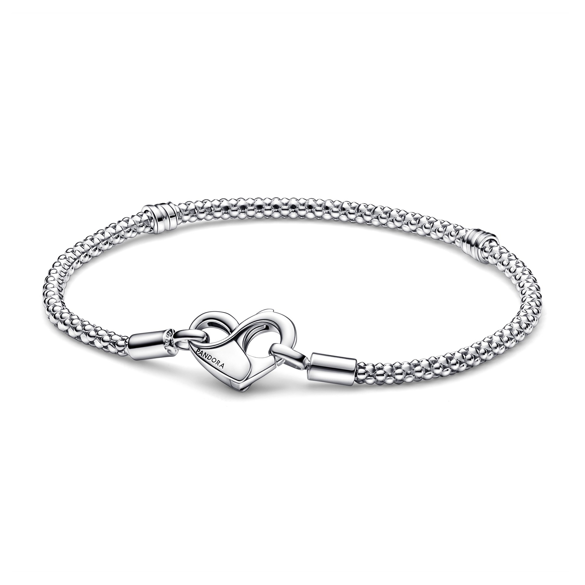 Pandora Armband - Herz-Karabiner Verschluß - Silber