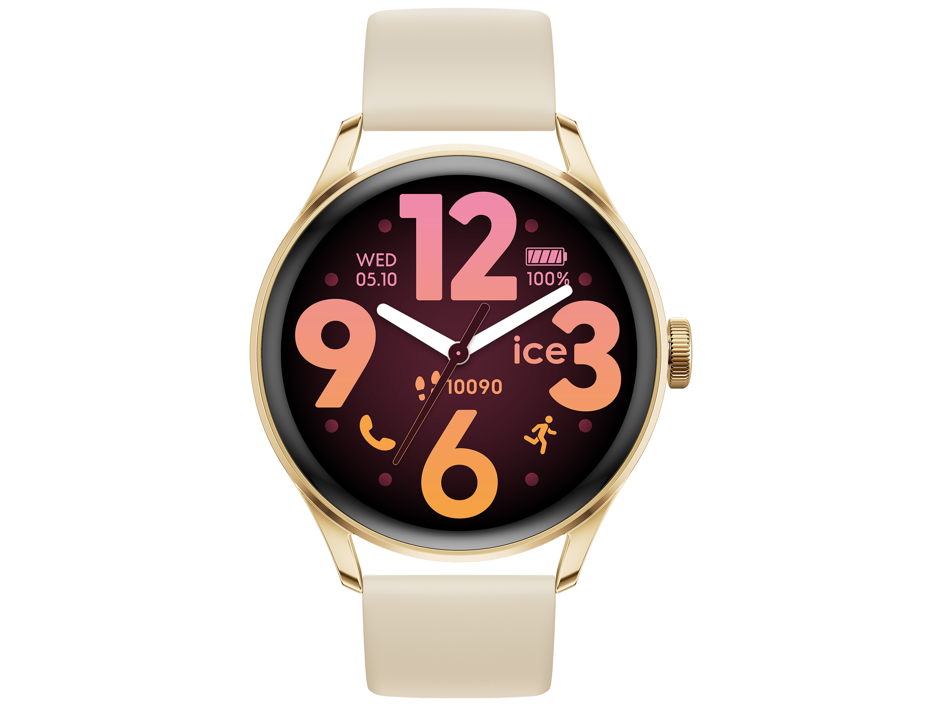 ICE Watch Uhr 025115 - ICE smart 3.0 Gold Beige - 1.2 Zoll mit GPS