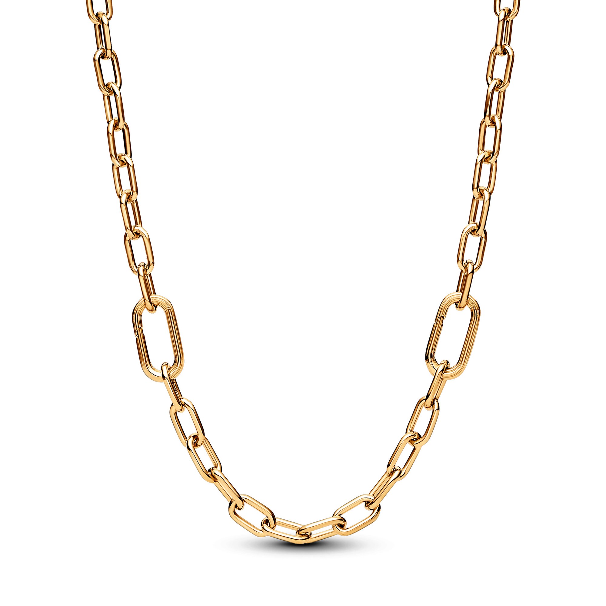 Pandora ME - Halskette mit Gliedern - Gelbgold Vergoldung - 50 cm