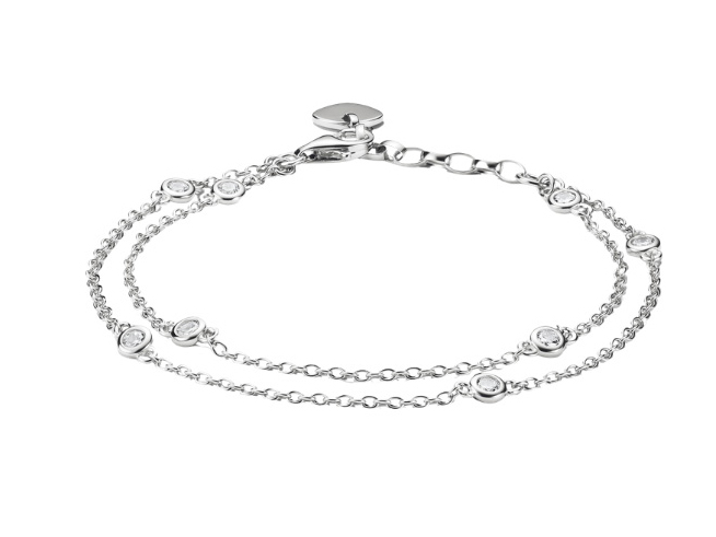 Thomas Sabo ELYNDRA A2216-051-14-L19V Armband - 16 - 19 cm - Sterling Silber recy. & Zirkonia