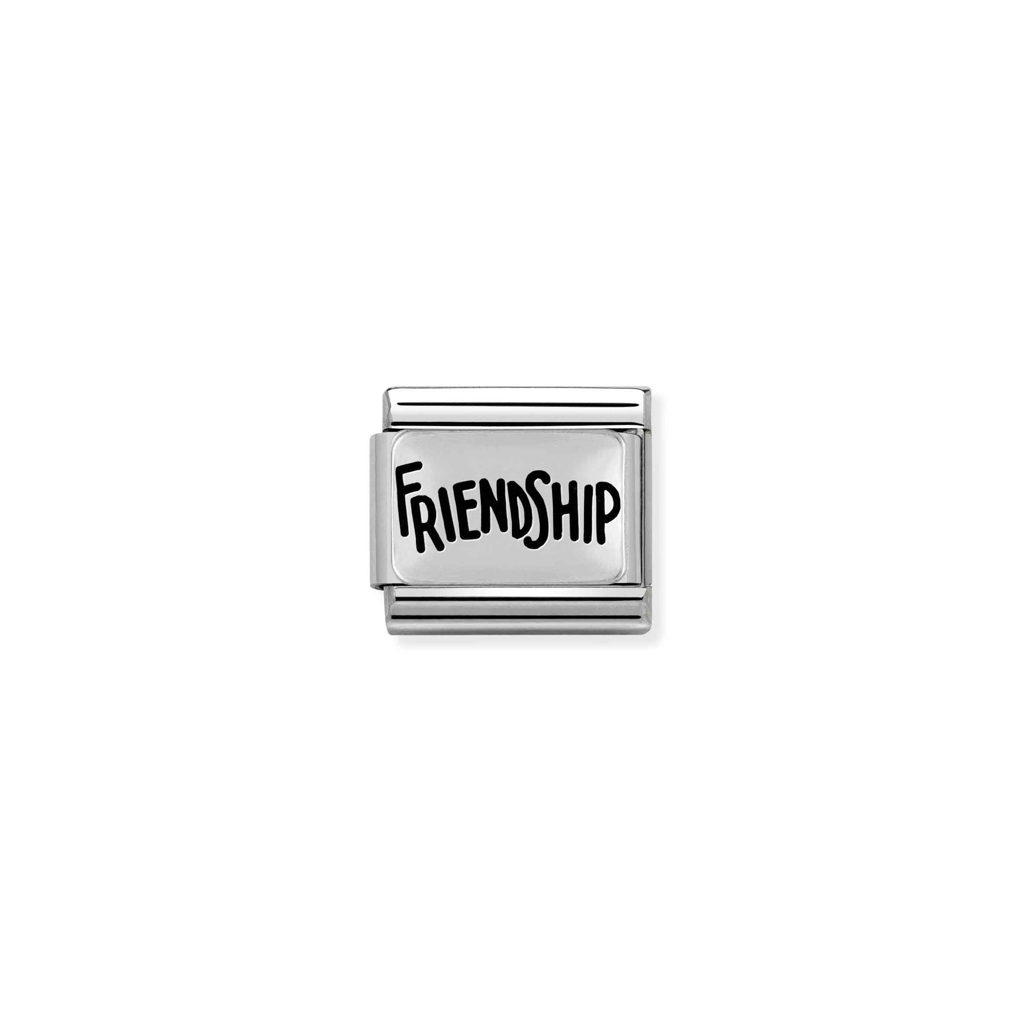Nomination Composable Classic Charm FRIENDSHIP - Edelstahl, Sterling Silber