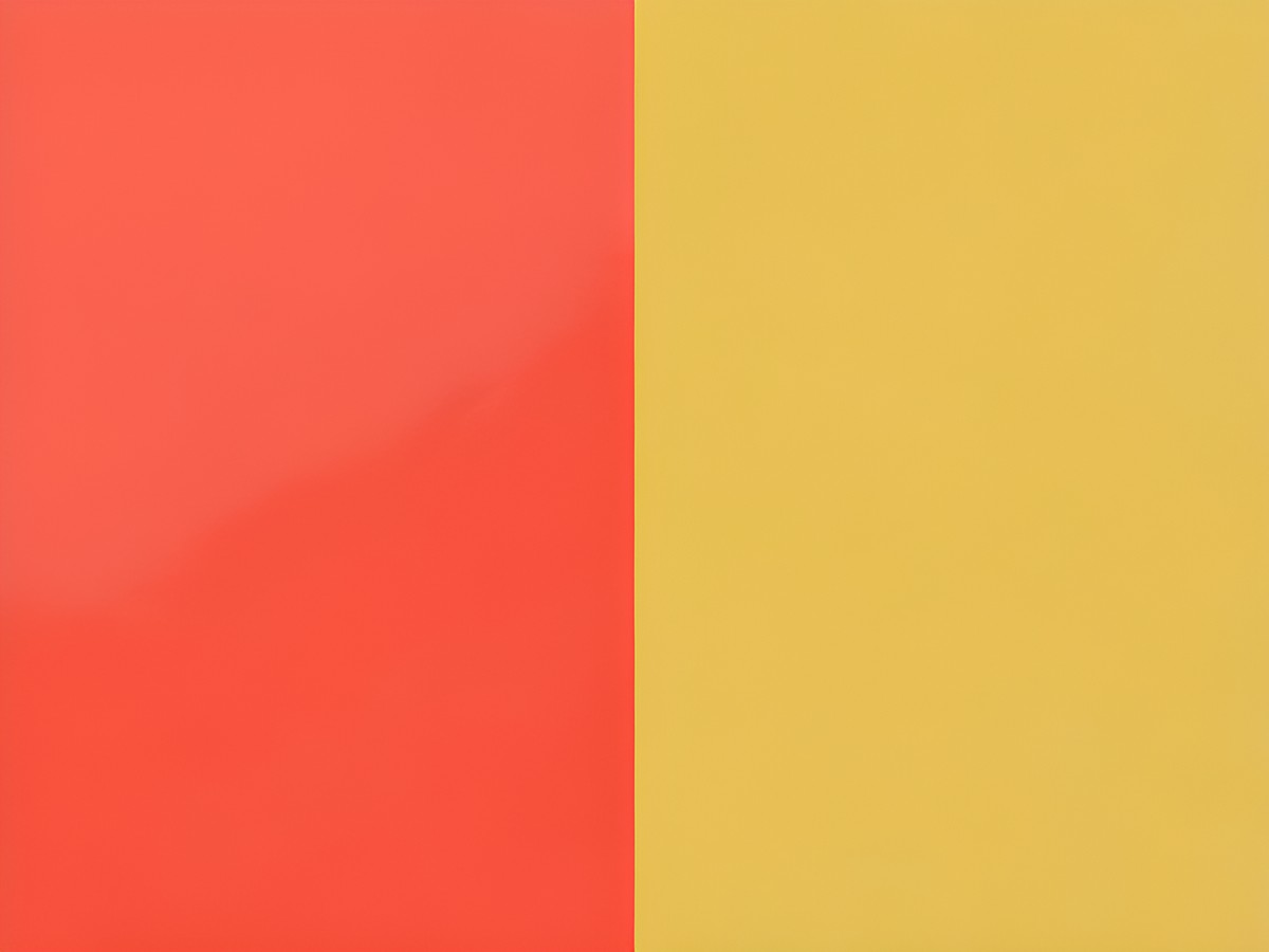 Neon Orange und Kanarisches Gelb Leder Einsätze für Les Georgettes Armreifen, 8 mm, glänzende und matte Oberflächen, kombiniert für ein modernes und auffälliges Design.