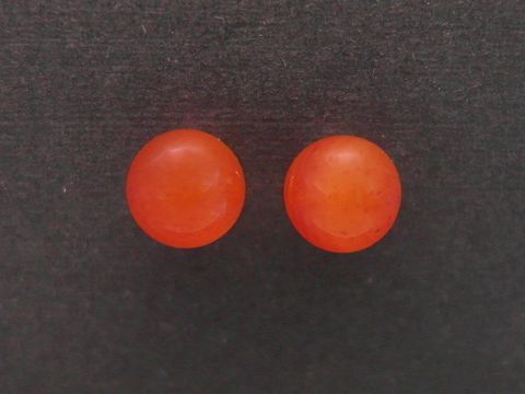 39171-0 Silber Ohrringe mit Achat braun in Kugelform, Durchmesser 6,5 mm, Hersteller Juwelier Harnisch, elegant und zeitlos, perfekt für jeden Anlass.
