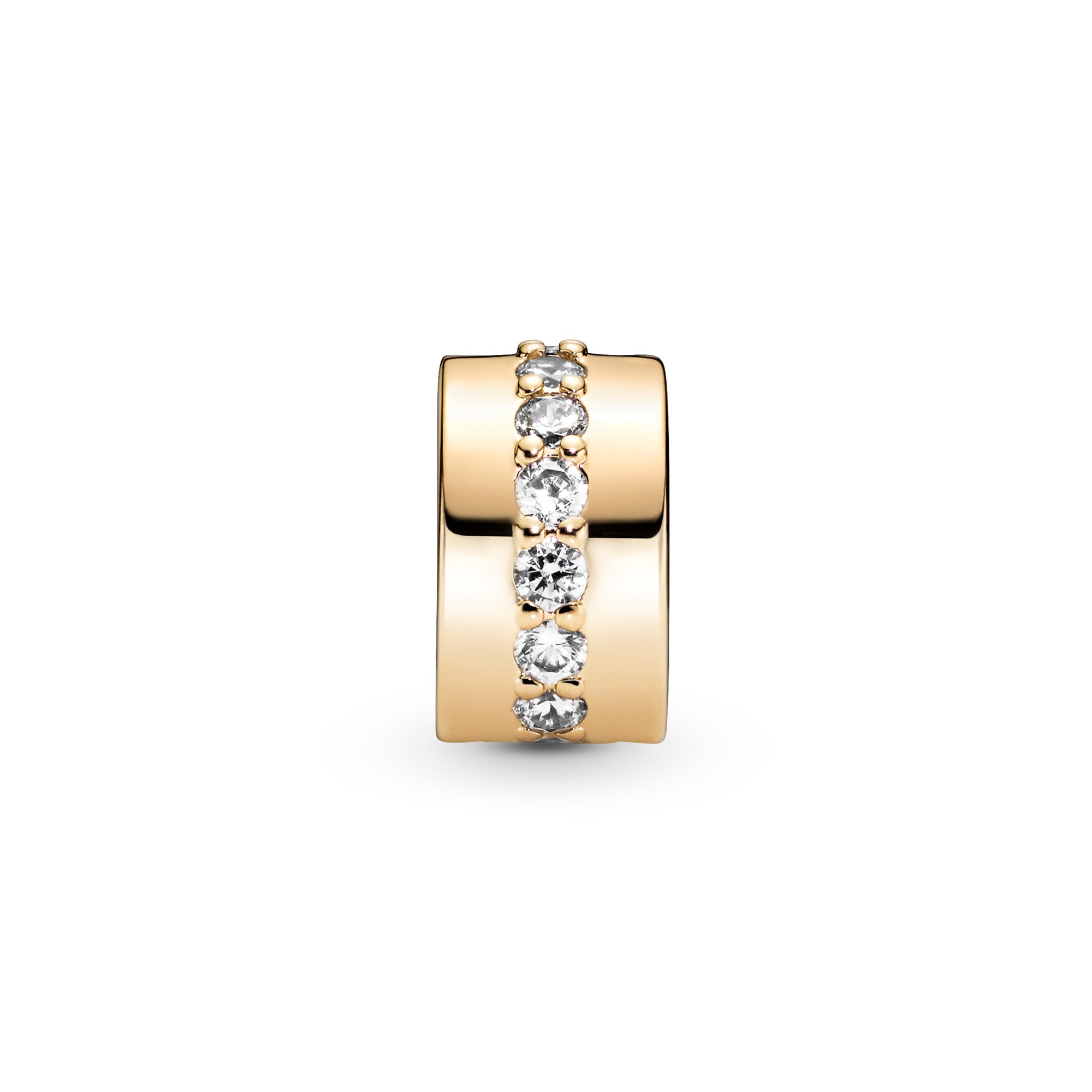 Pandora Gold 585 - Clip - Stopper - Zirkonia – Ansicht 2