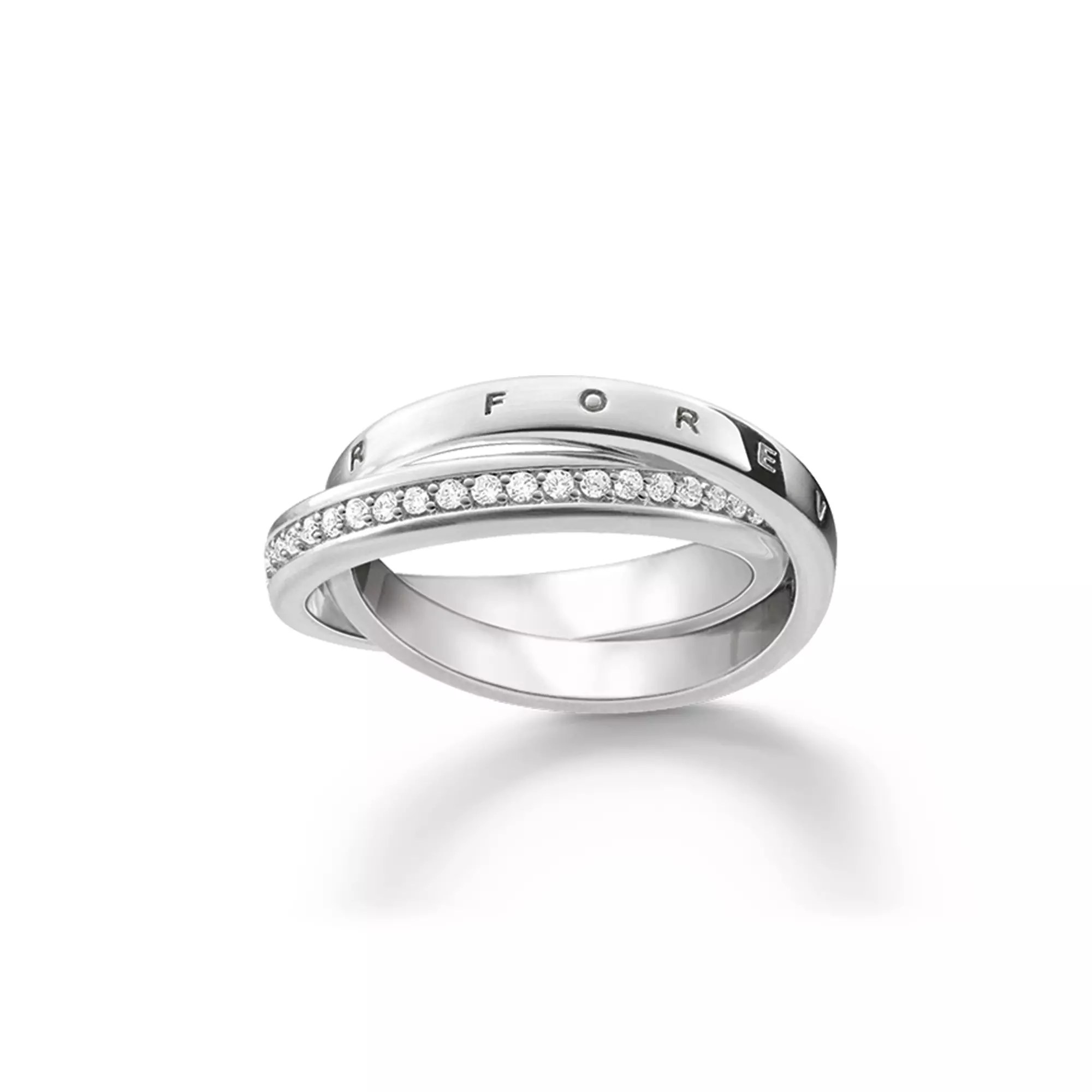 Thomas Sabo Ring - Silber - Zirkonia weiß