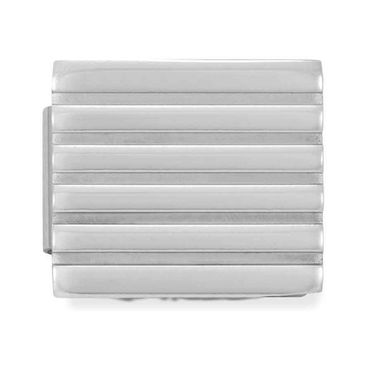 Nomination Classic GLAM Link Edelstahl - Small Stripes