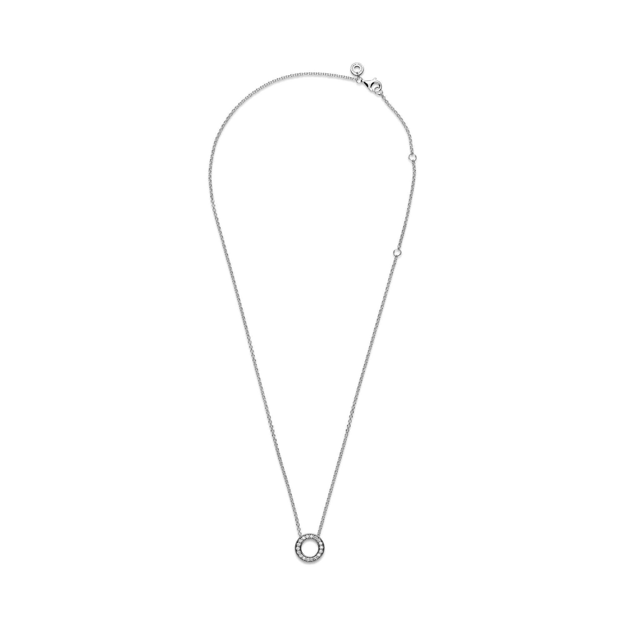 PANDORA Halskette mit Anhänger - Herzen von PANDORA Halskette - Hearts of PANDORA Necklace - 45 cm – Ansicht 2