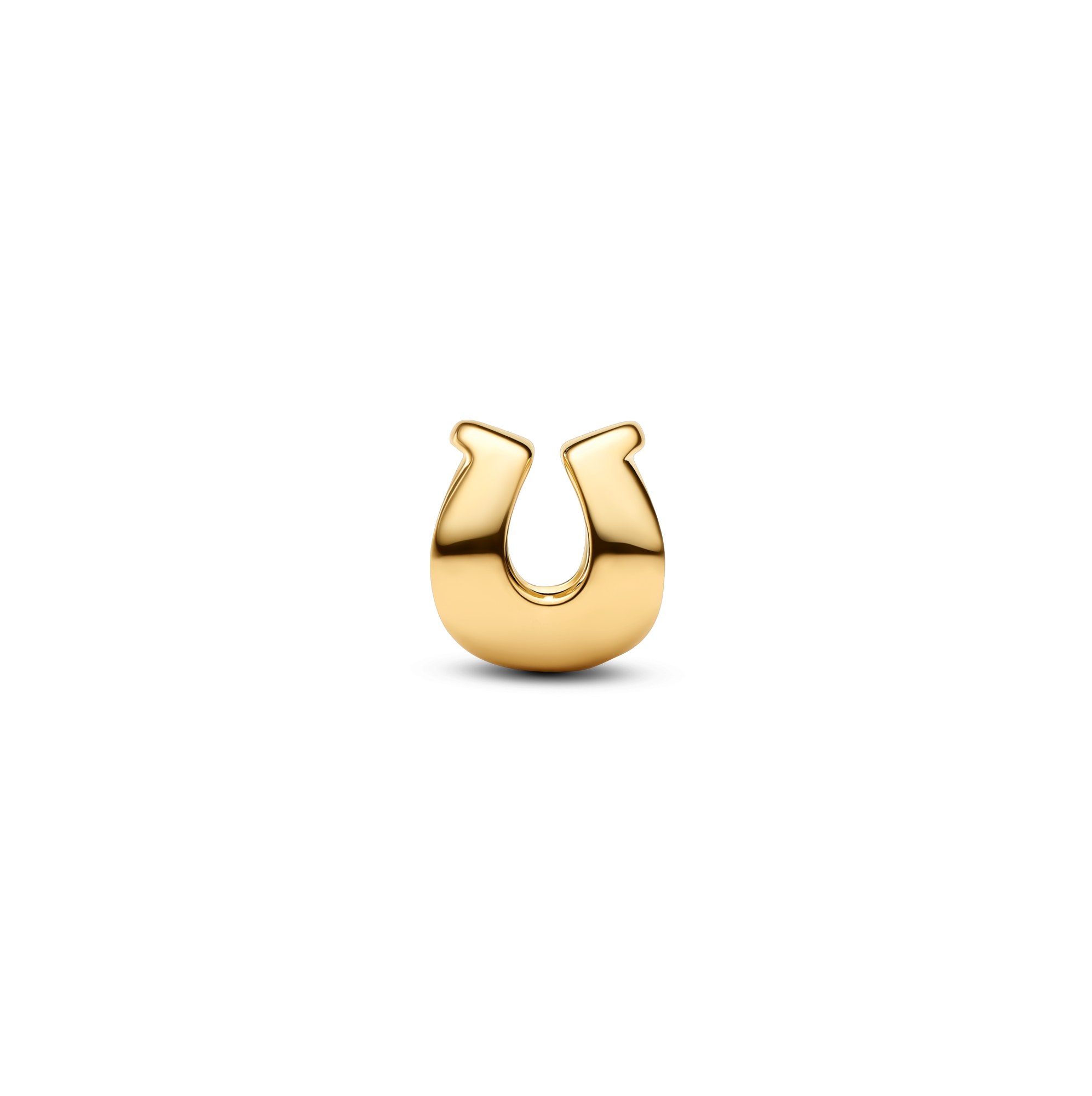 Pandora Hufeisen Mini - Charm - Gelbgold Vergoldung – Ansicht 3