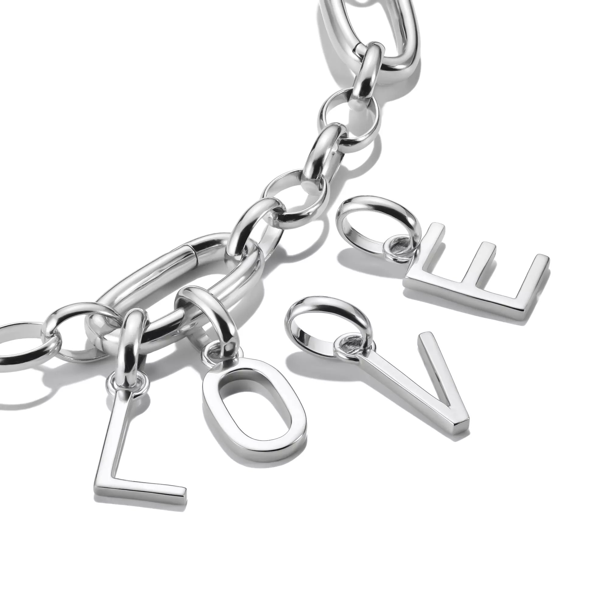 Thomas Sabo Connect - Buchstabe O - Charm mit Öse - Silber – Ansicht 3