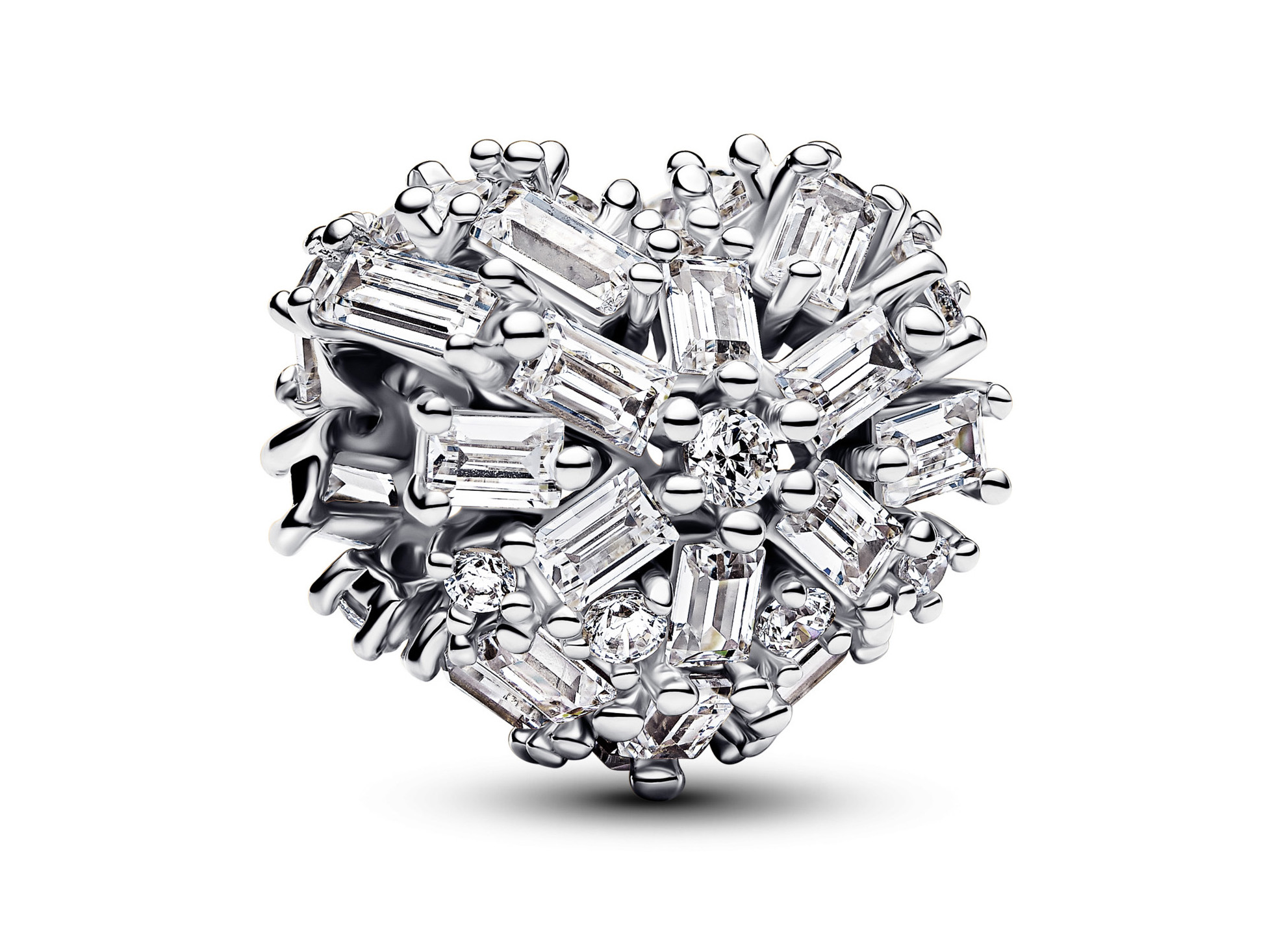 Pandora 794240C01 - Funkelndes Herz Charm - Sterling Silber - Zirkonia