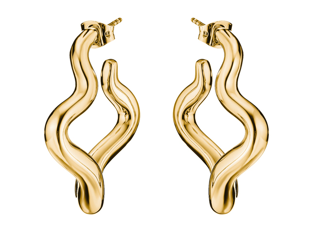 Thomas Sabo Classic Earrings - CR771-M01-39 - Creolen - 18K Gelbgold-Vergoldung