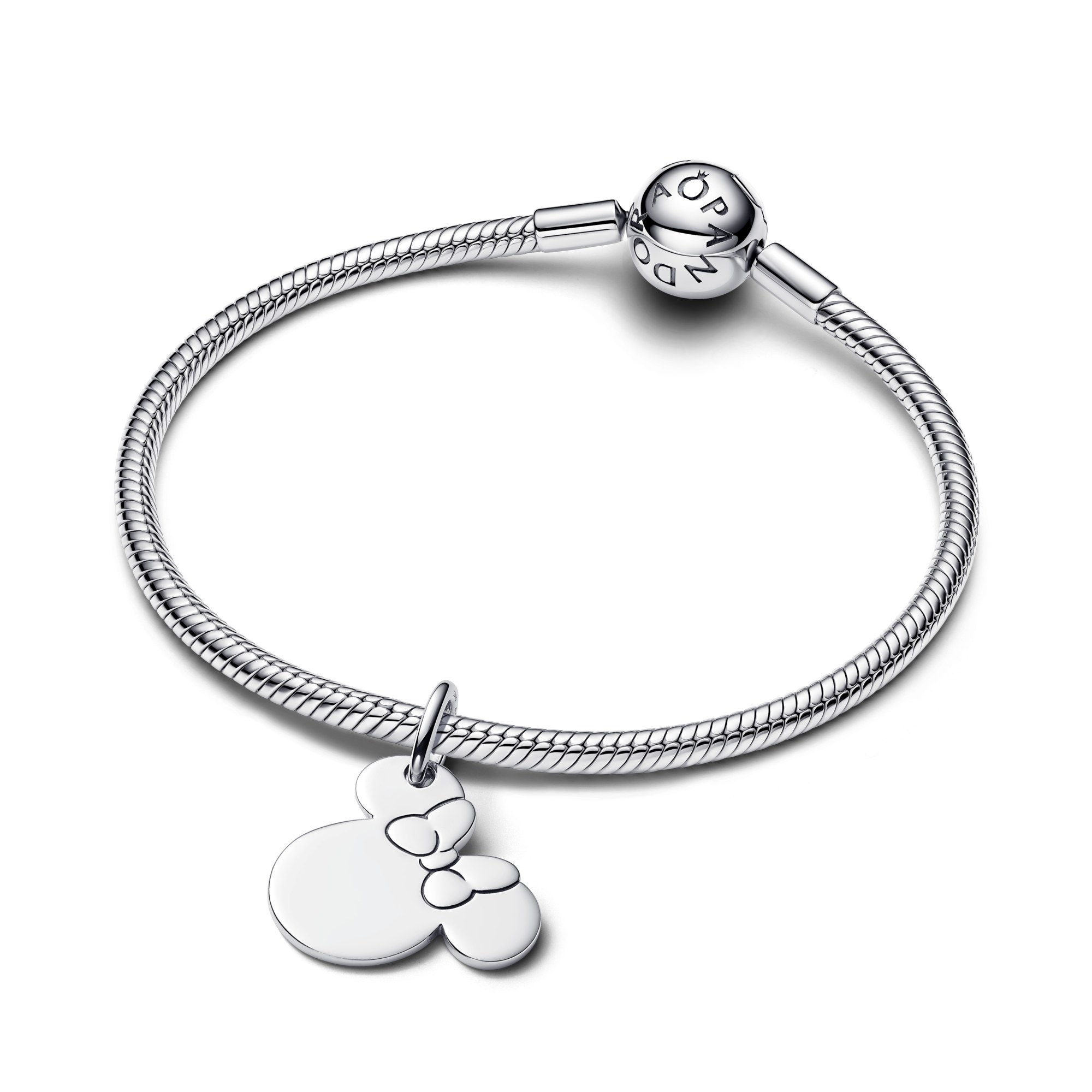 Pandora Disney Minnie Maus Charm-Anhänger - Sterling Silber – Ansicht 2