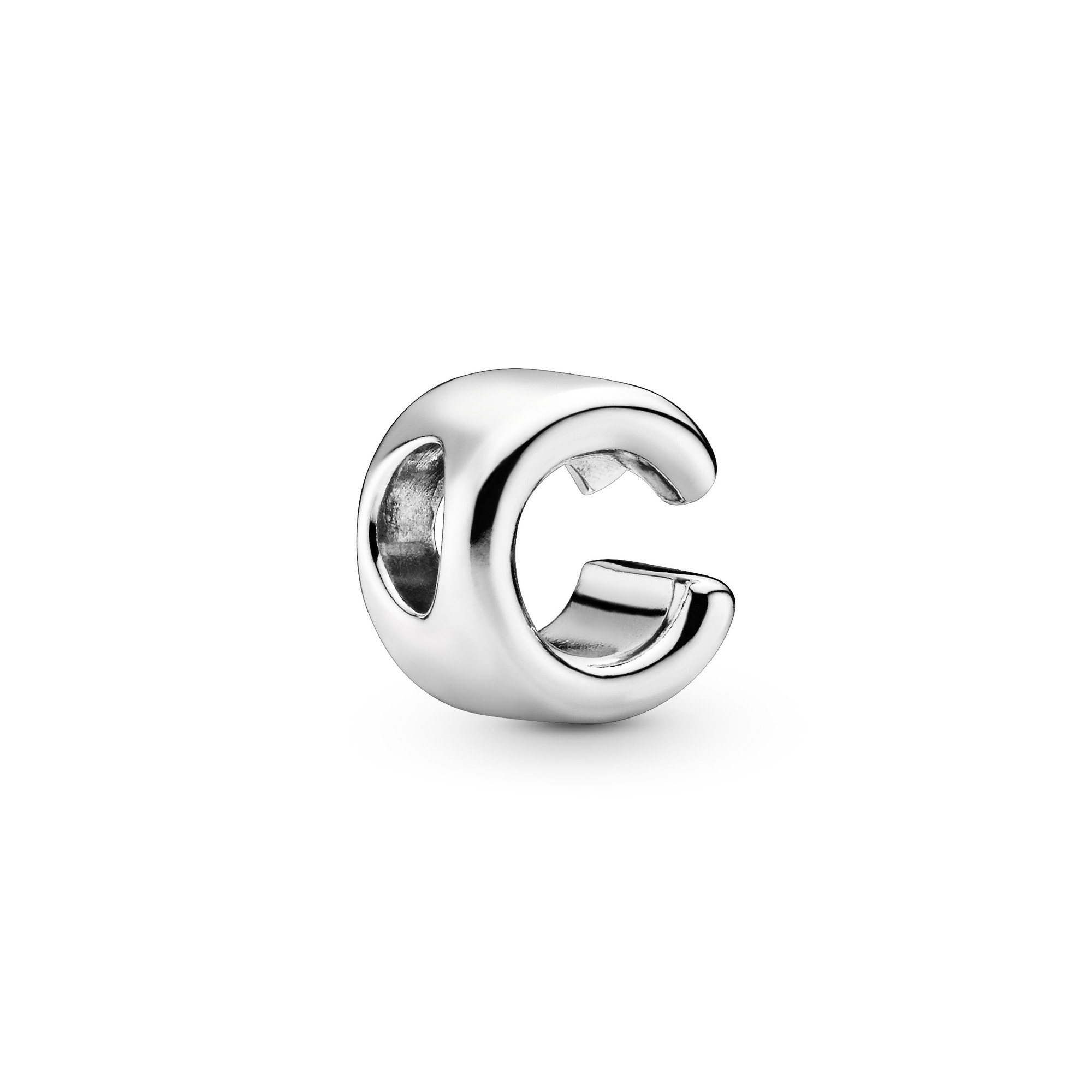 PANDORA Charm - Buchstabe C - Letter C - 925 Sterling Silber