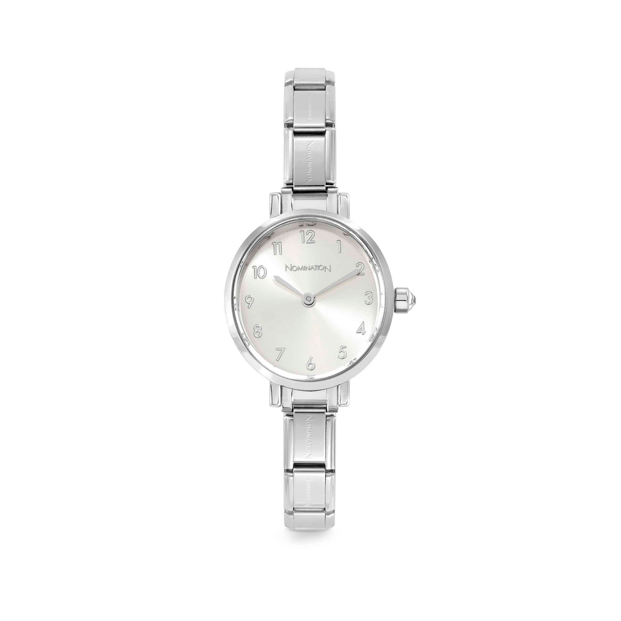 Nomination Time - Armbanduhren - Edelstahl - silberfarben