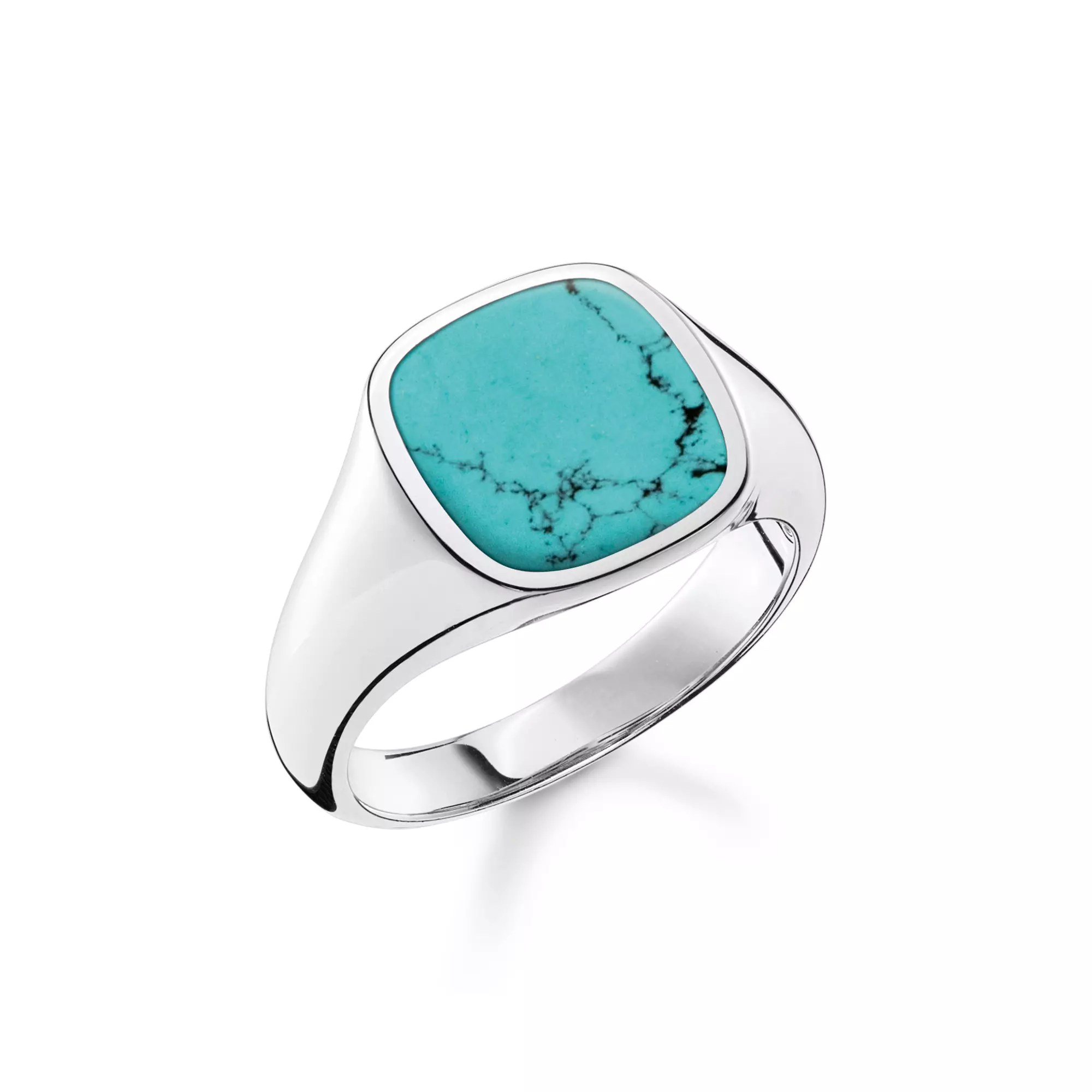 Thomas Sabo Ring Sterling Silber - imit. Türkis