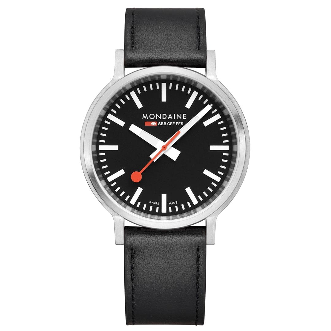 Mondaine Uhr MST.41020.LBV.2SE stop2go - Edelstahl - 41 mm – Ansicht 2