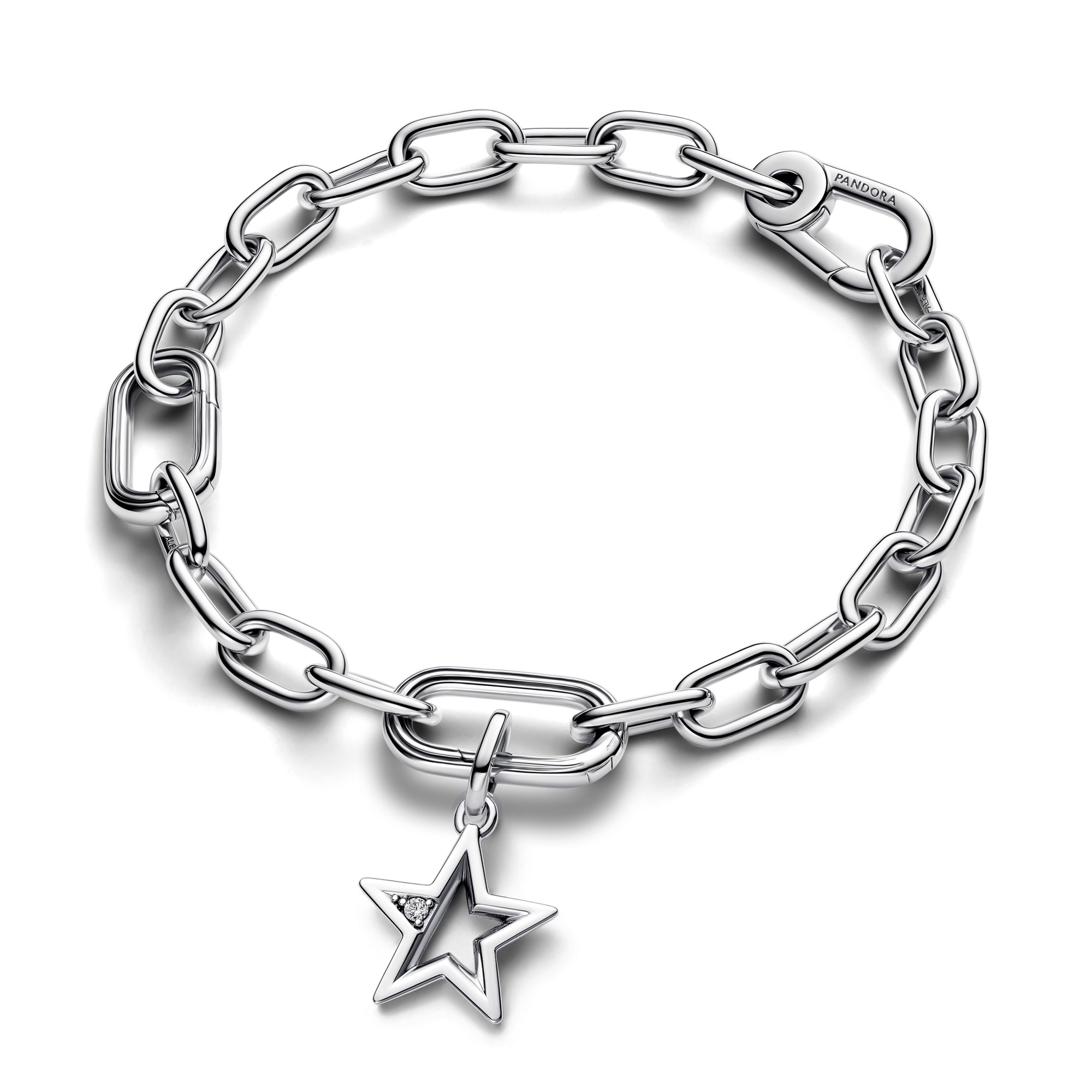 Pandora ME Charms - Sparkling Star Charm - Sterling Silber - Zirkonia – Ansicht 4