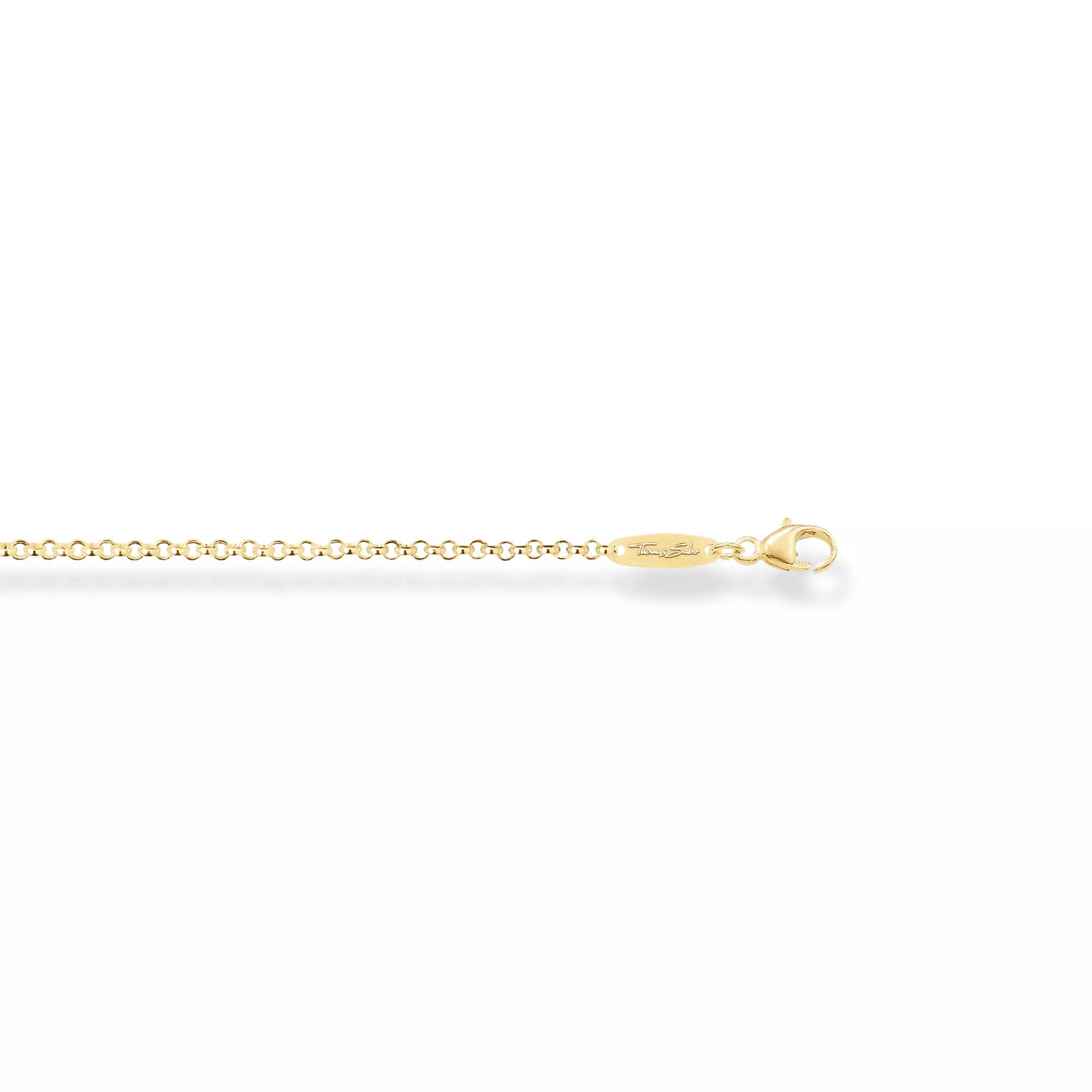 Thomas Sabo Erbskette - 90 cm - Silber vergoldet Gelbgold – Ansicht 3