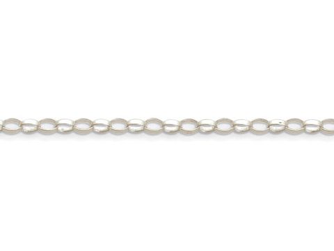 Polierte Silberkette von Thomas Sabo, Charms Carrier, 90 cm lang, für das Anbringen von Anhängern, elegante Verbindung aus Stil und Funktionalität ohne Anhänger.