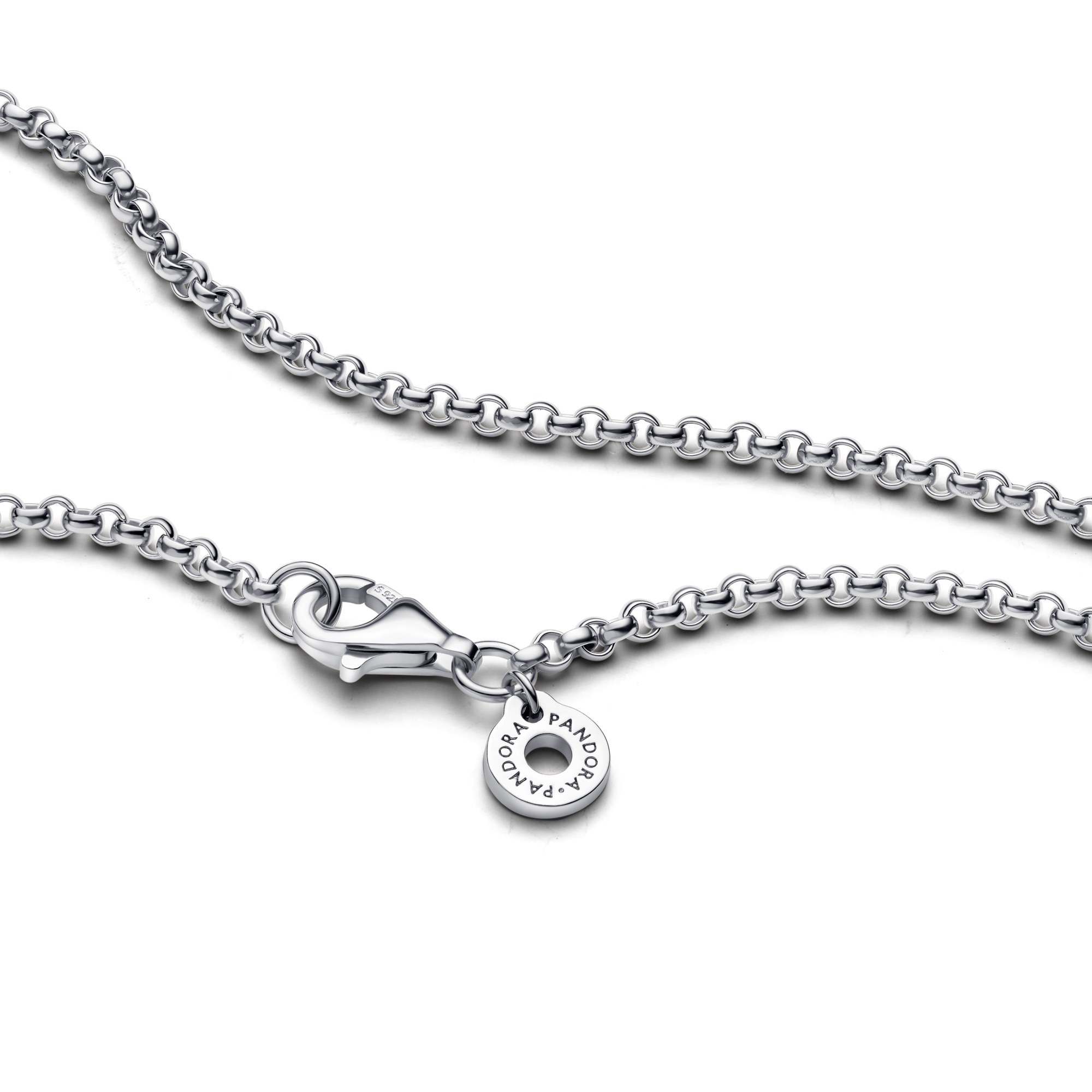 Pandora Kette - Sterling Silber Rolo-Kette - 60 cm – Ansicht 4