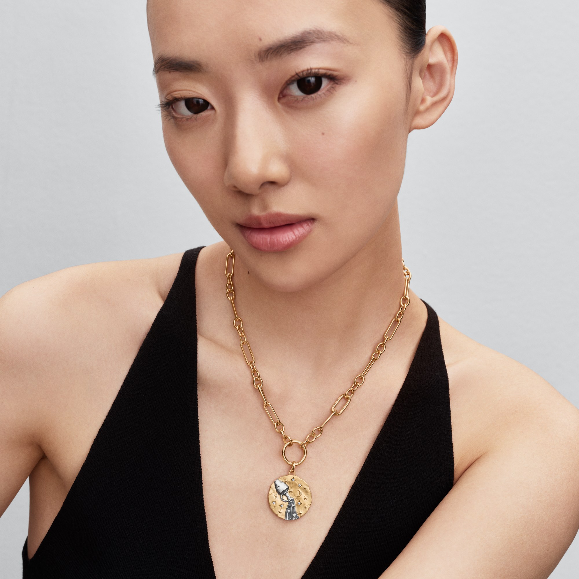 Pandora ME - Y-Gliederhalskette - Gelbgold Vergoldung - 45 cm – Ansicht 4