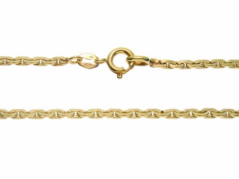 Goldkette 50 cm DESIGN 1,8 mm von Hersteller Juwelier Harnisch, edles Design mit klassischem Karabinerverschluss, glänzende Oberfläche, ideal für stilvolle Akzente im Alltag oder zu besonderen Anlässen.