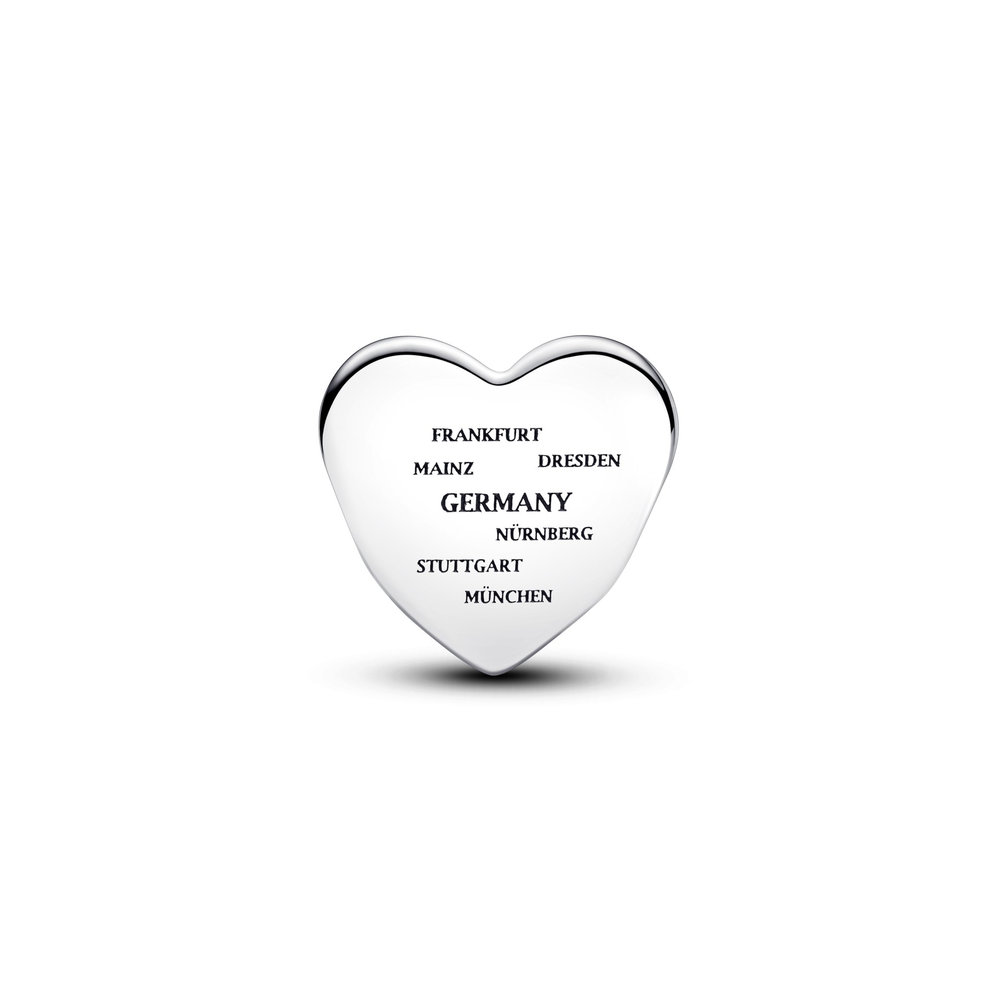 Pandora Süddeutschland - Herz Silber & Emaille charm – Ansicht 2