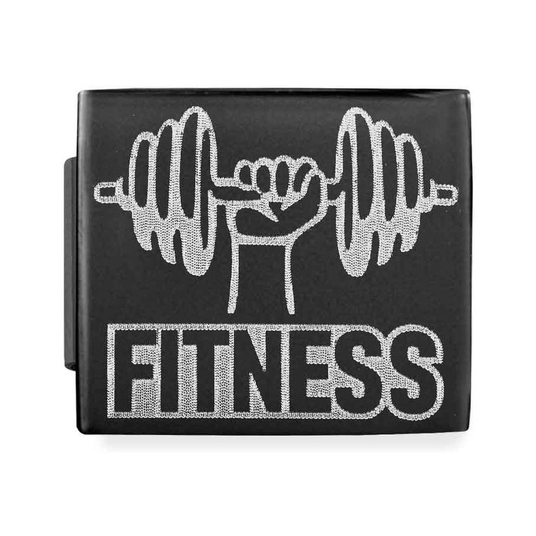 Nomination Composable Glam Charm Fitness schwarz - Edelstahl, PVD schwarz