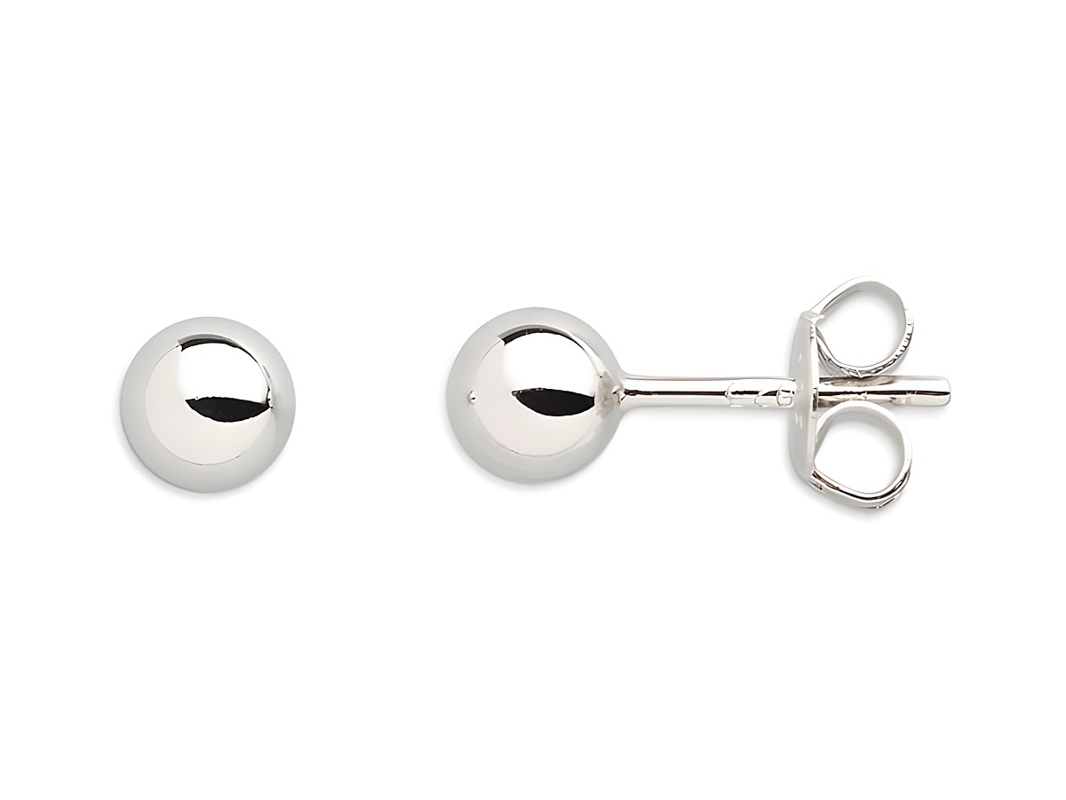 Xenox Sterling Silber Ohrringe XS3510N EAR CANDIES mit einer modernen, runden Kugel-Design und einem simplen Steckverschluss, ideal für einen eleganten und zeitlosen Look.