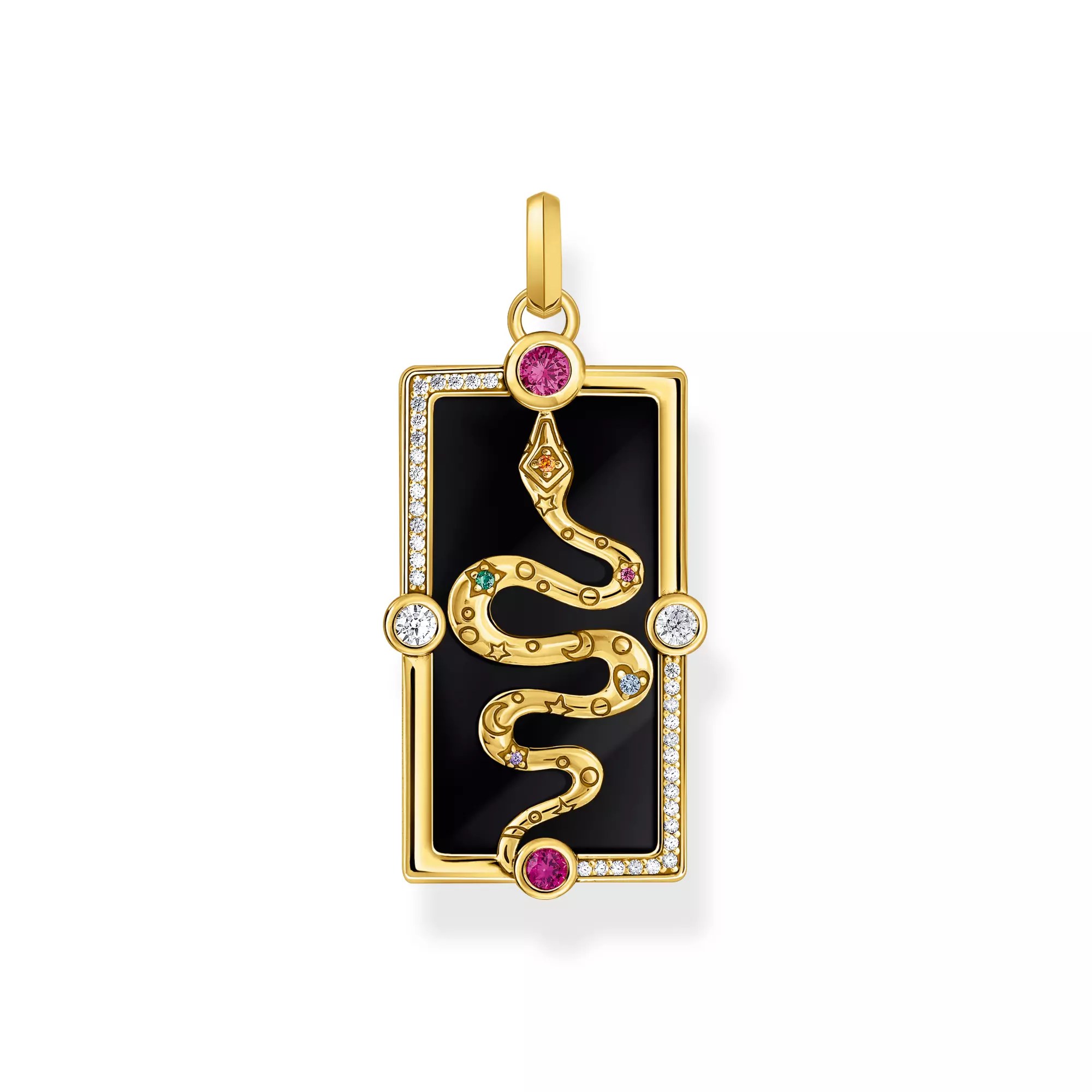 Thomas Sabo Anhänger - Silber verg. & Emaille & Zirkonia - bunt